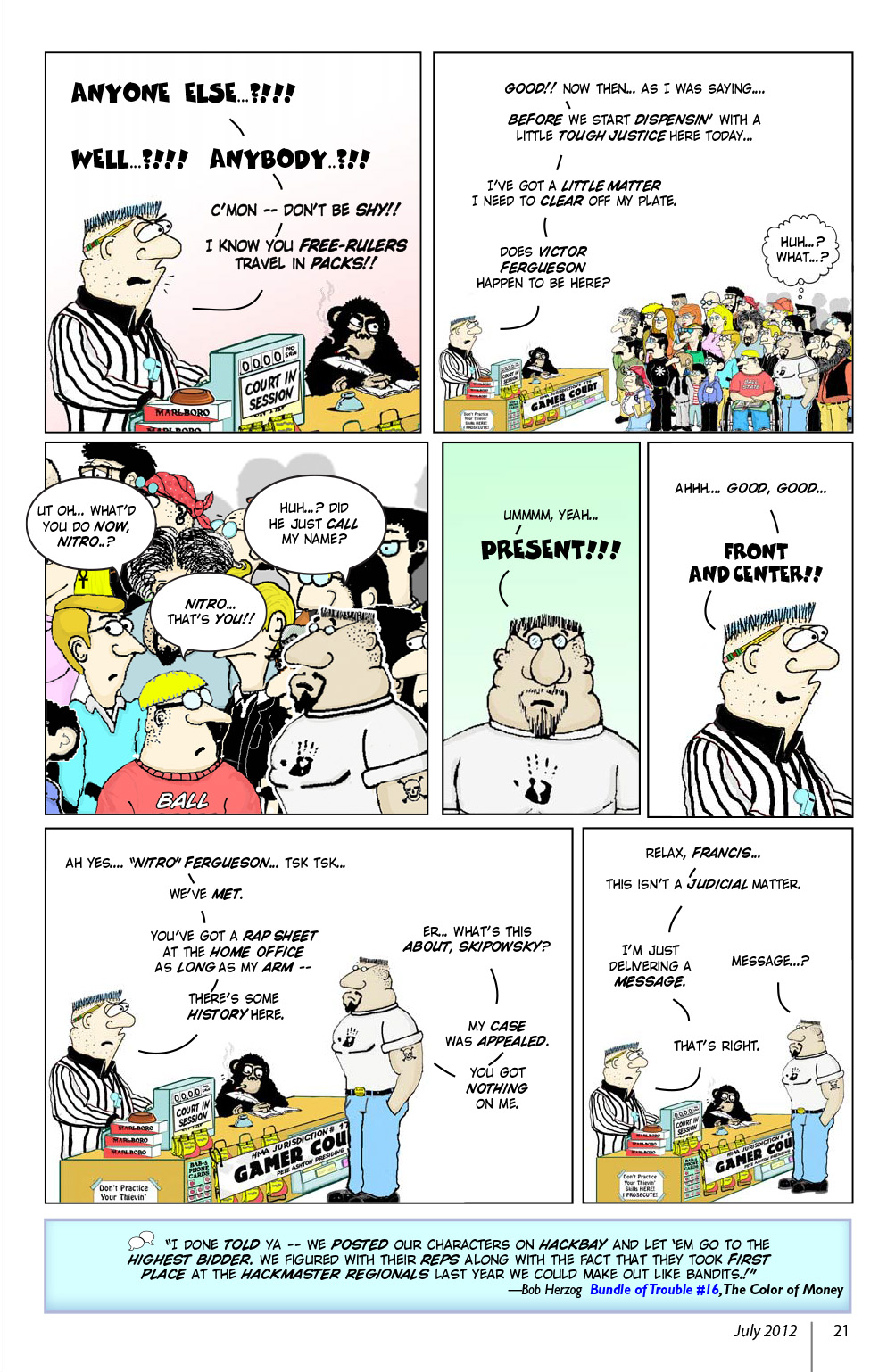 Read online Knights of the Dinner Table comic -  Issue #189 - 23