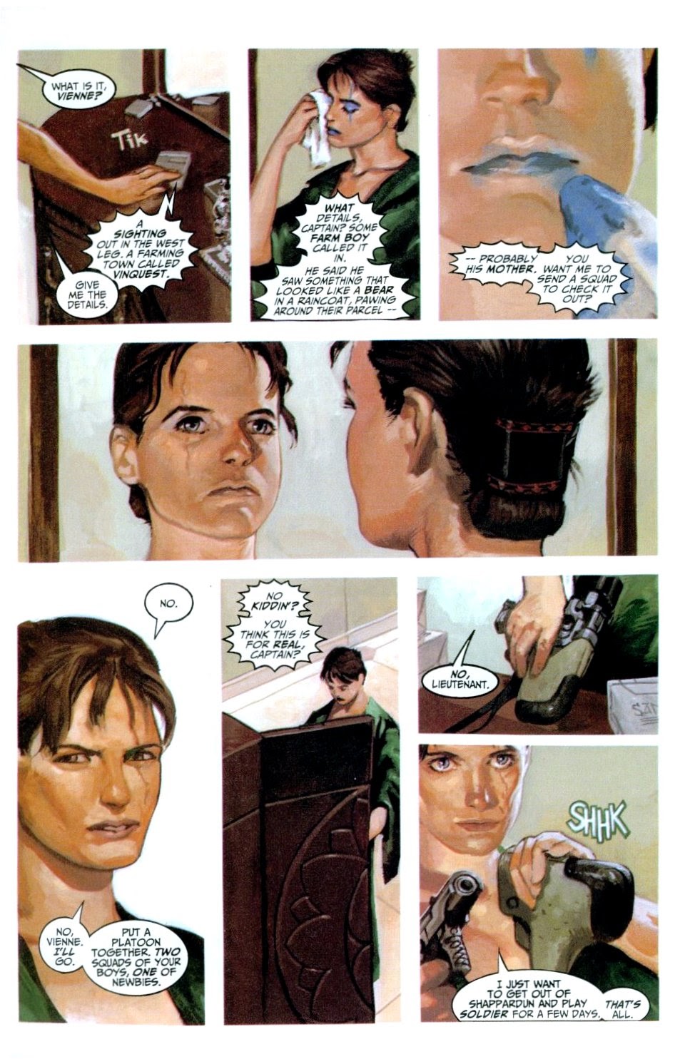 Read online Sheva's War comic -  Issue #1 - 23