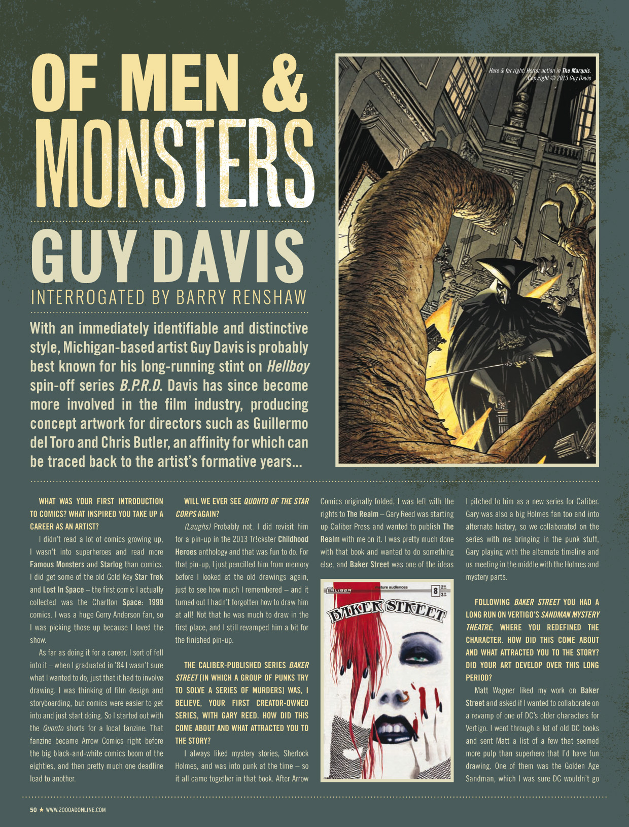Read online Judge Dredd Megazine (Vol. 5) comic -  Issue #343 - 50