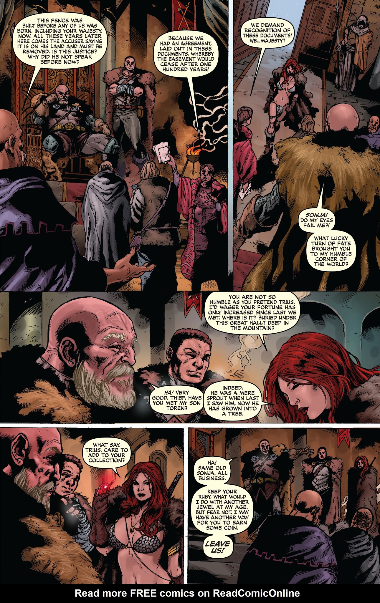 Read online Red Sonja: Revenge of the Gods comic -  Issue #1 - 10