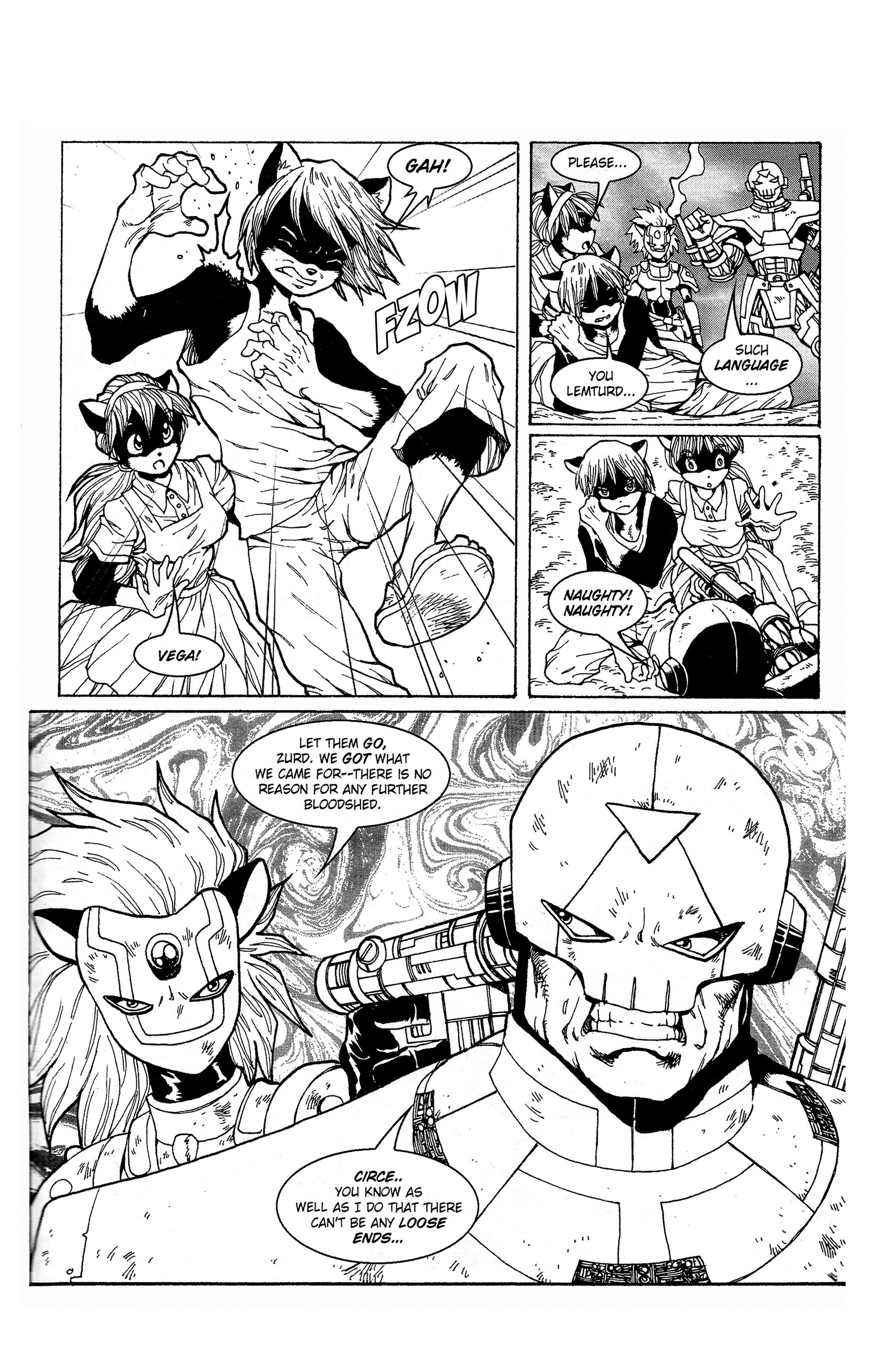 Read online Ninjas vs. Aliens comic -  Issue #1 - 22