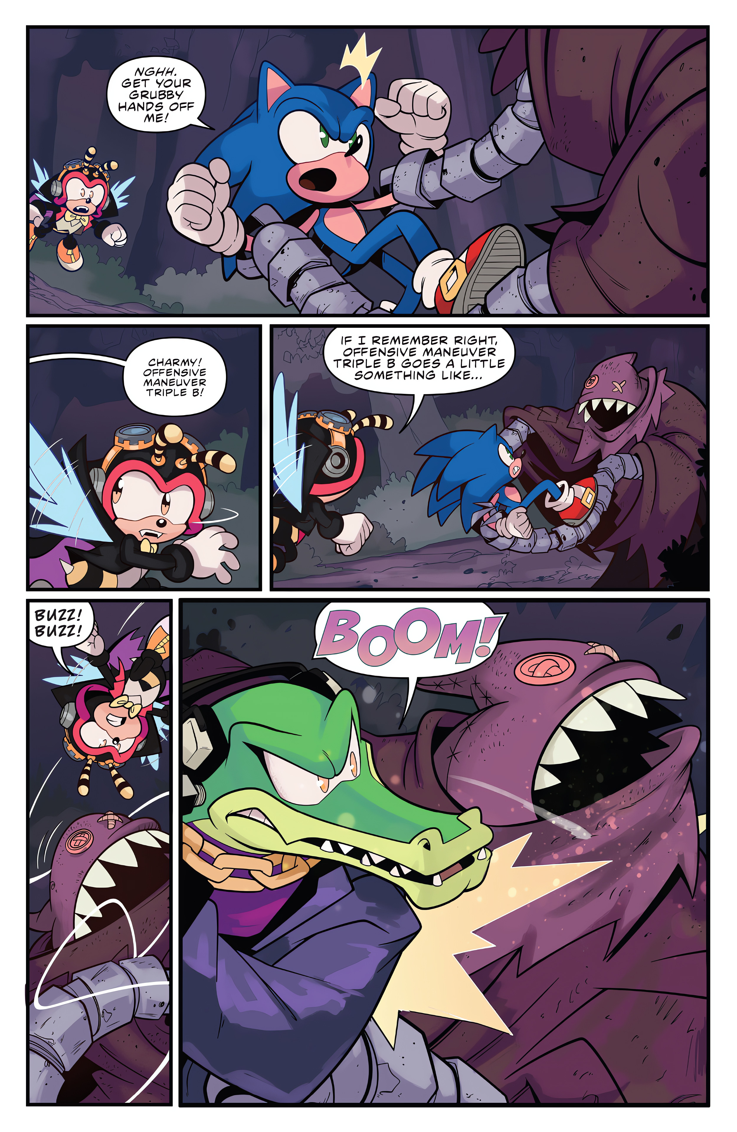 Read online Sonic the Hedgehog (2018) comic -  Issue # _Halloween Special - 17