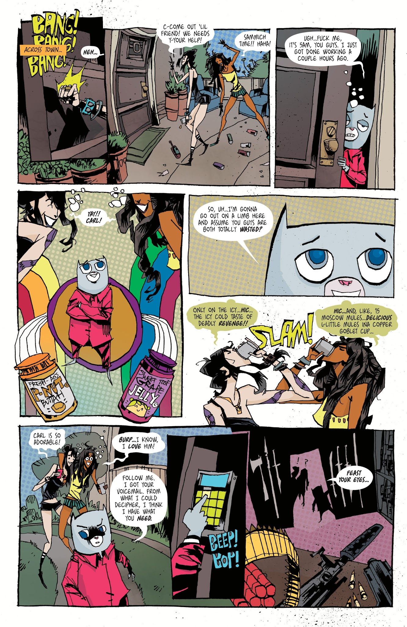 Read online Grrl Scouts: Magic Socks comic -  Issue #3 - 21