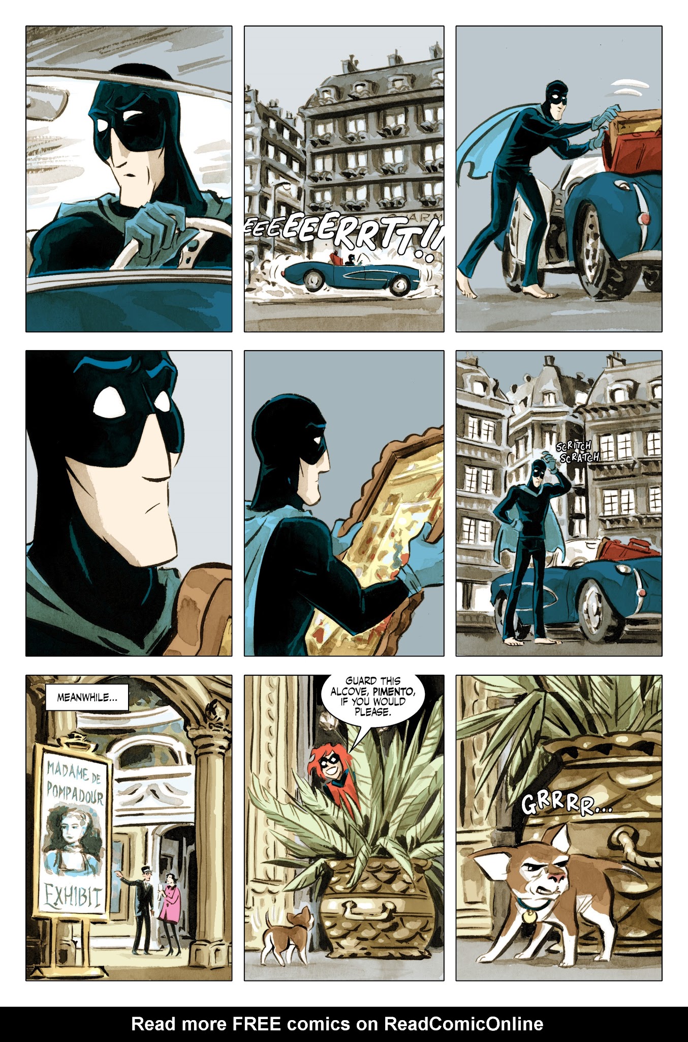 Read online Bandette (2012) comic -  Issue #17 - 19