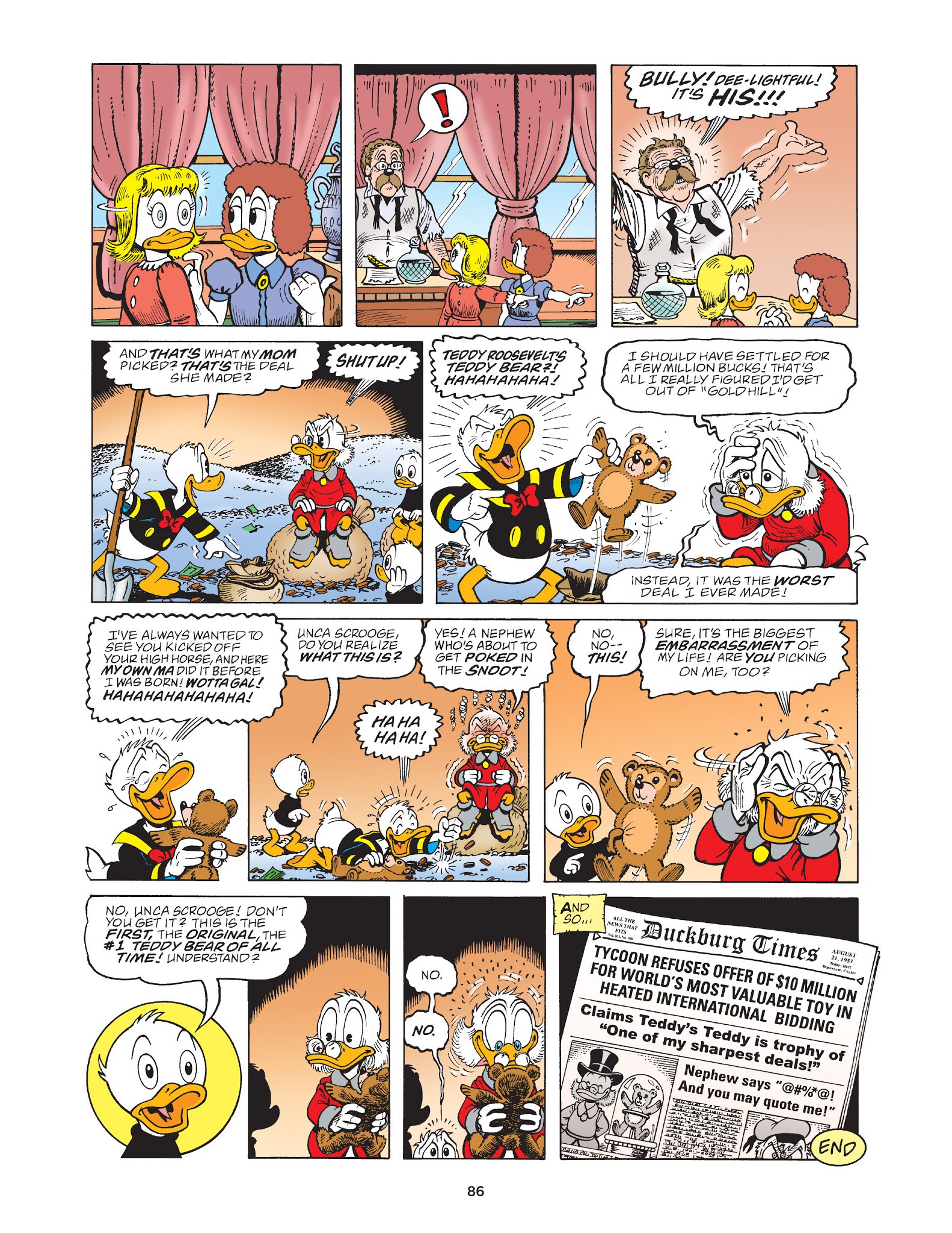 Read online Walt Disney Uncle Scrooge and Donald Duck: The Don Rosa Library comic -  Issue # TPB 9 (Part 1) - 87