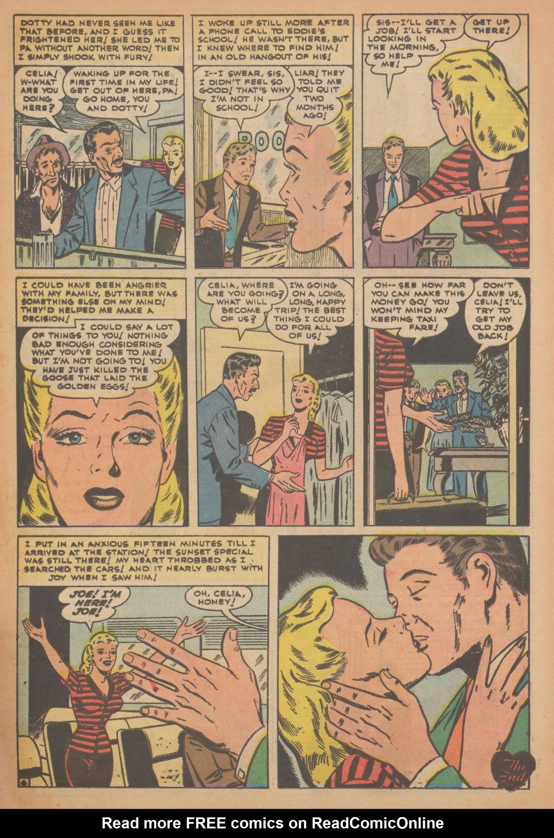 Read online Love Romances comic -  Issue #24 - 16