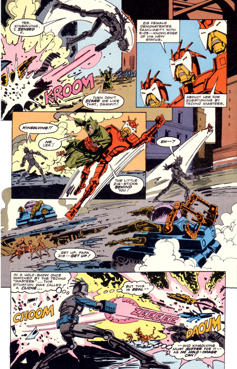 Read online Electric Warrior comic -  Issue #5 - 18