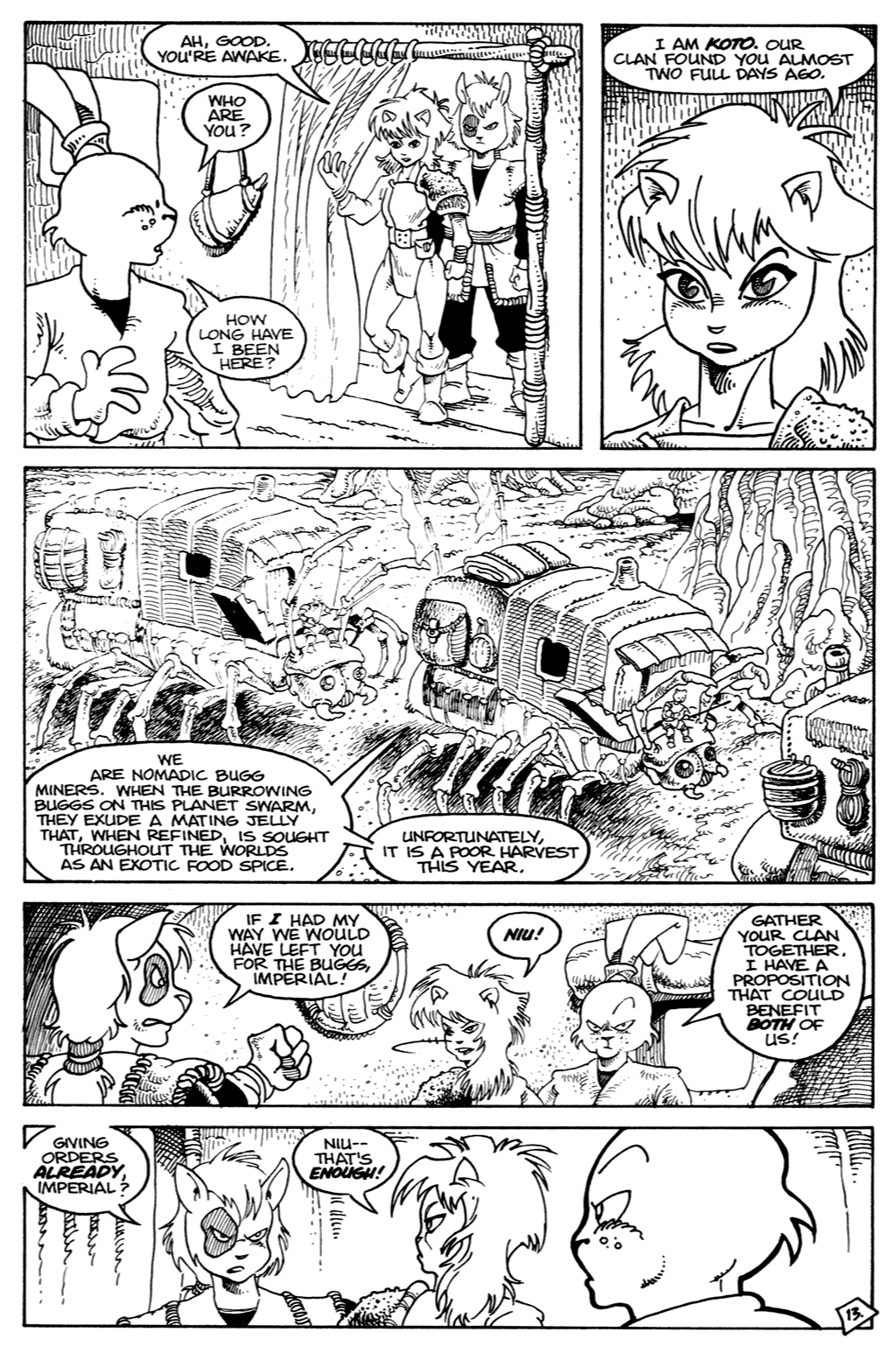 Read online Space Usagi comic -  Issue #2 - 15