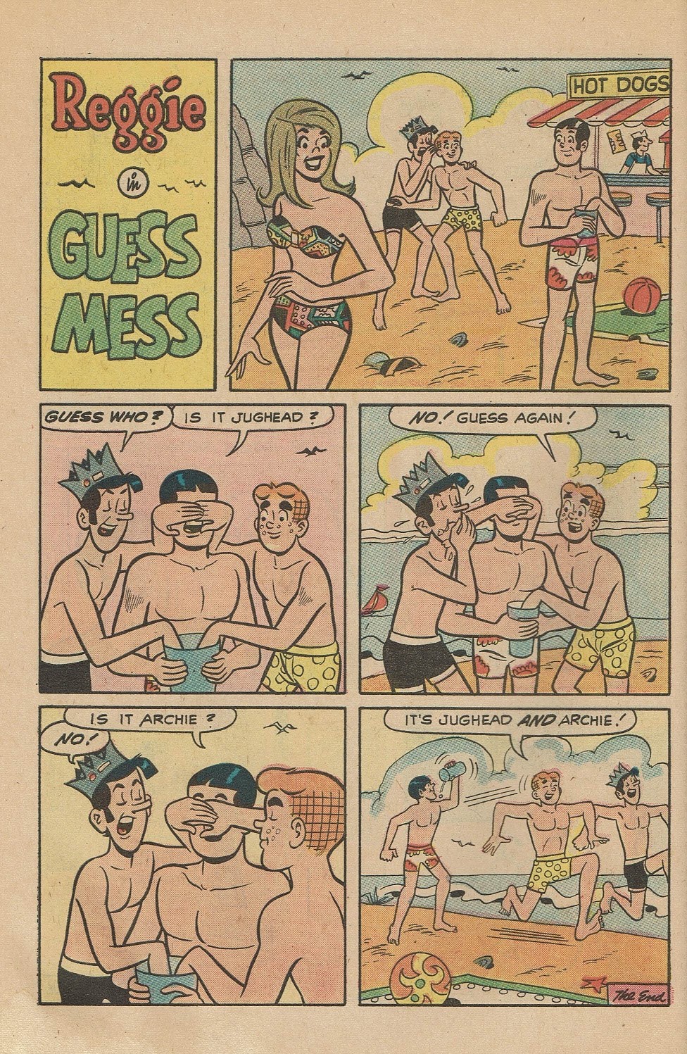 Read online Reggie's Wise Guy Jokes comic -  Issue #22 - 45