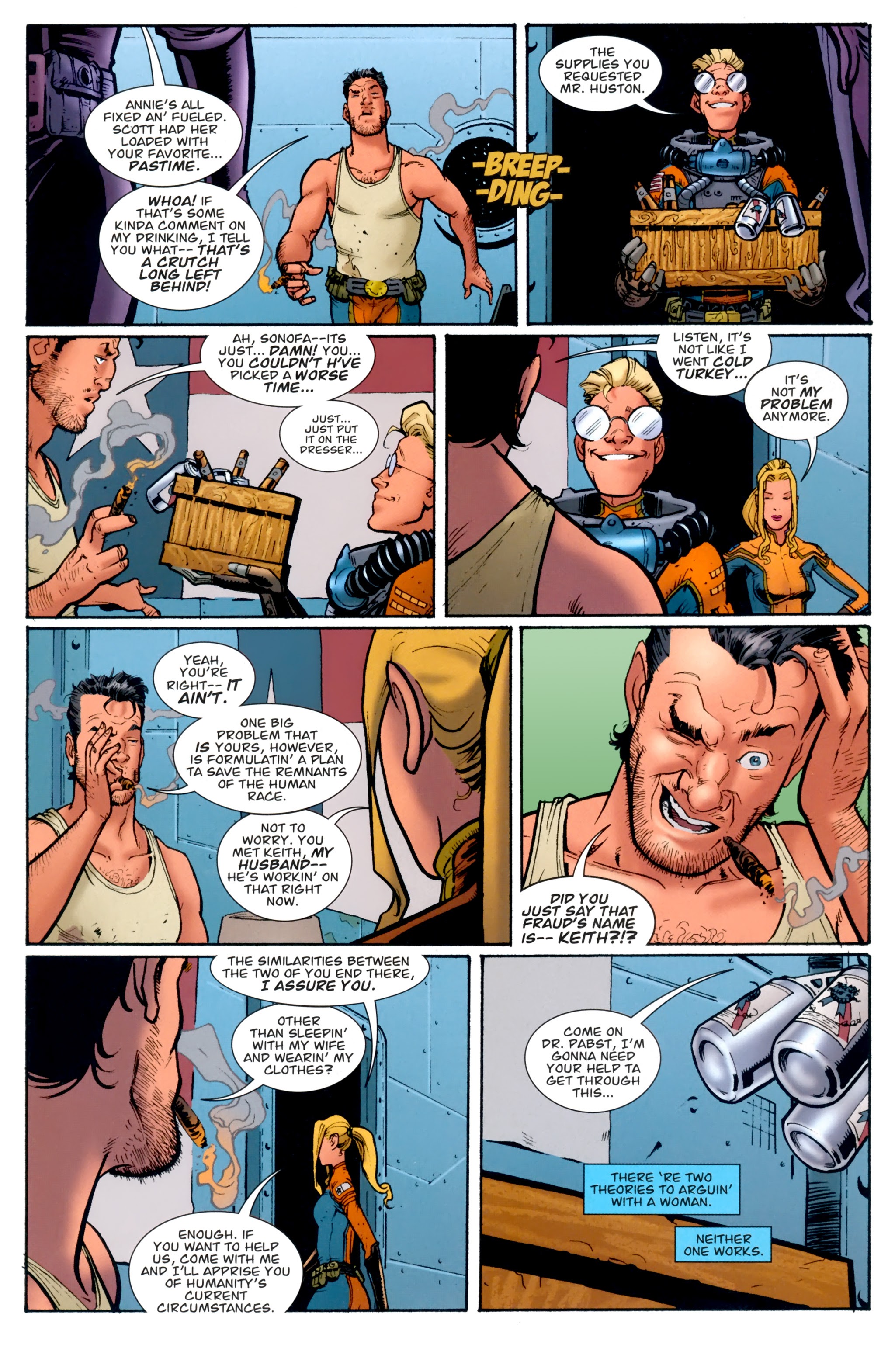 Read online Fear Agent comic -  Issue #10 - 18