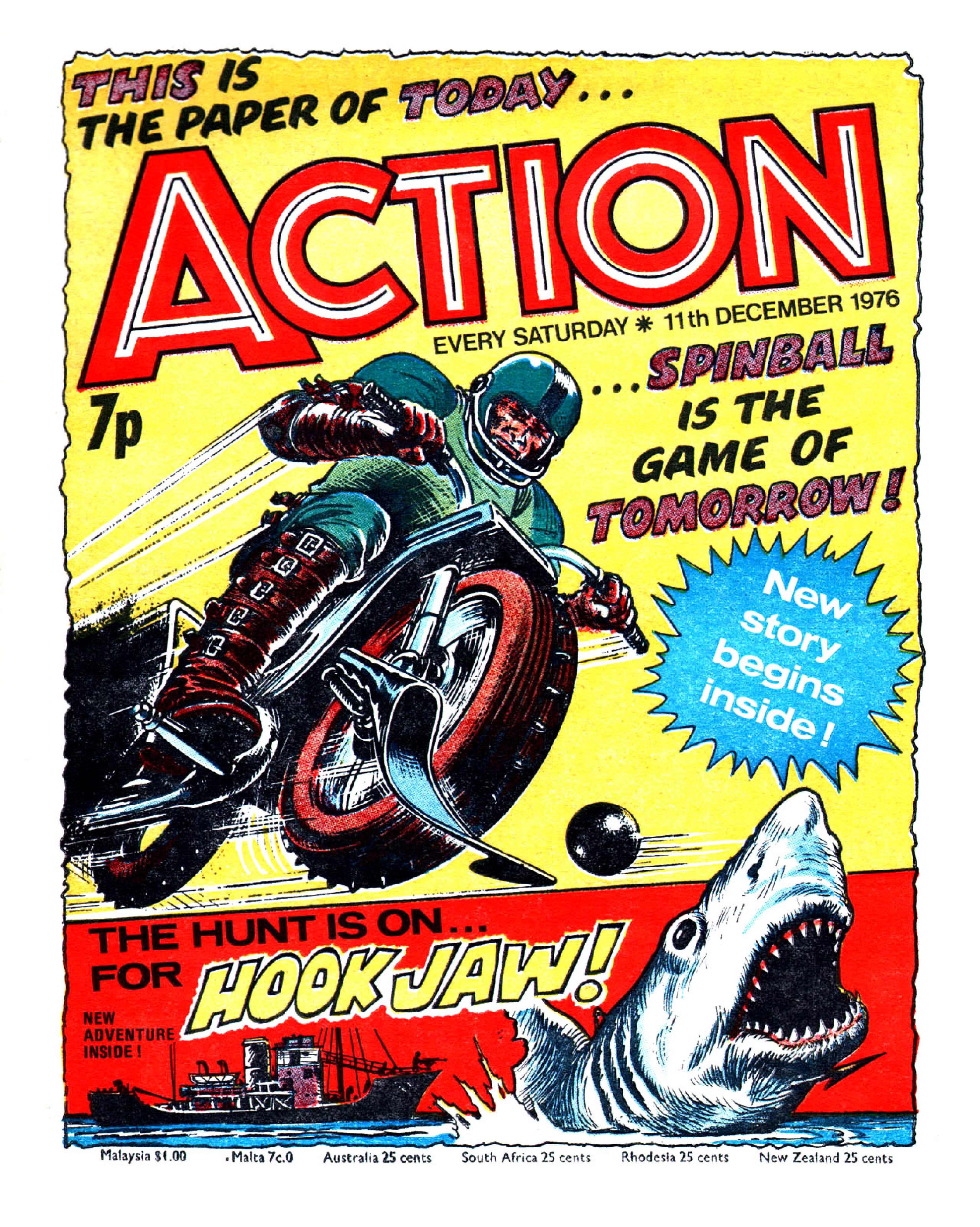 Read online Action (1976) comic -  Issue #39 - 1