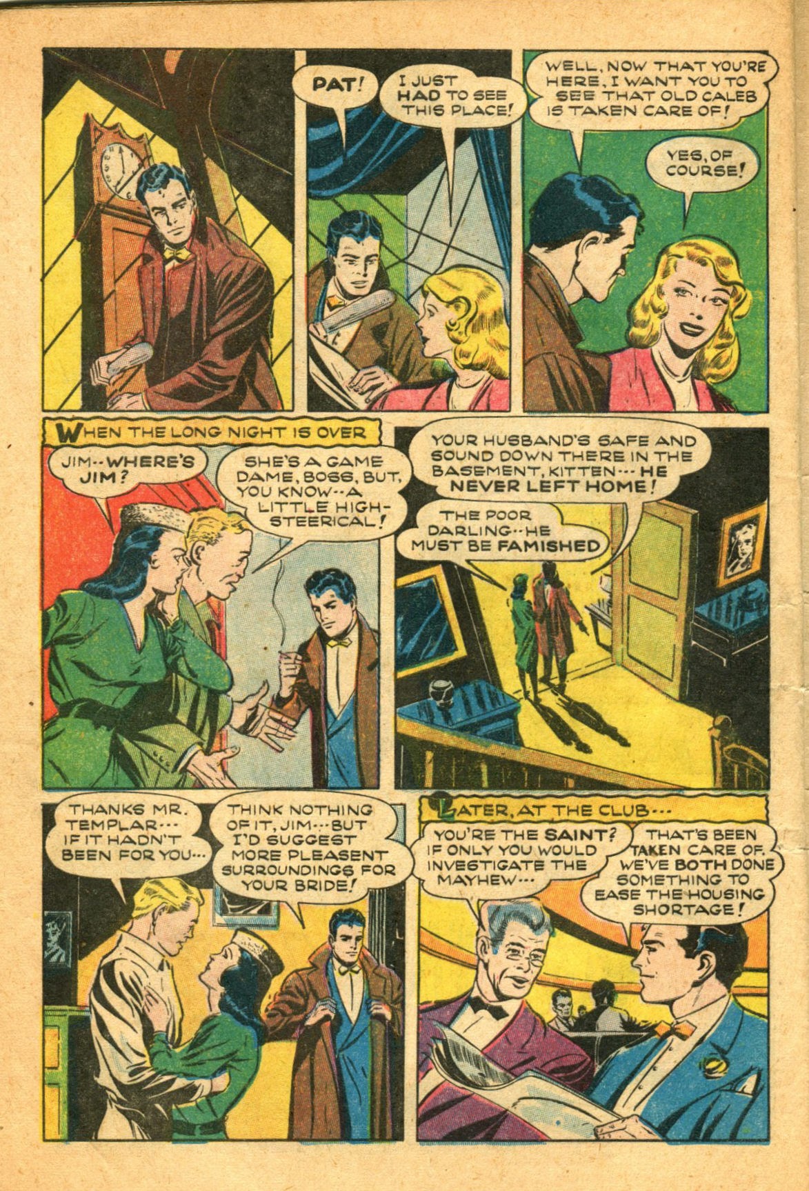 Read online The Saint (1947) comic -  Issue #2 - 32
