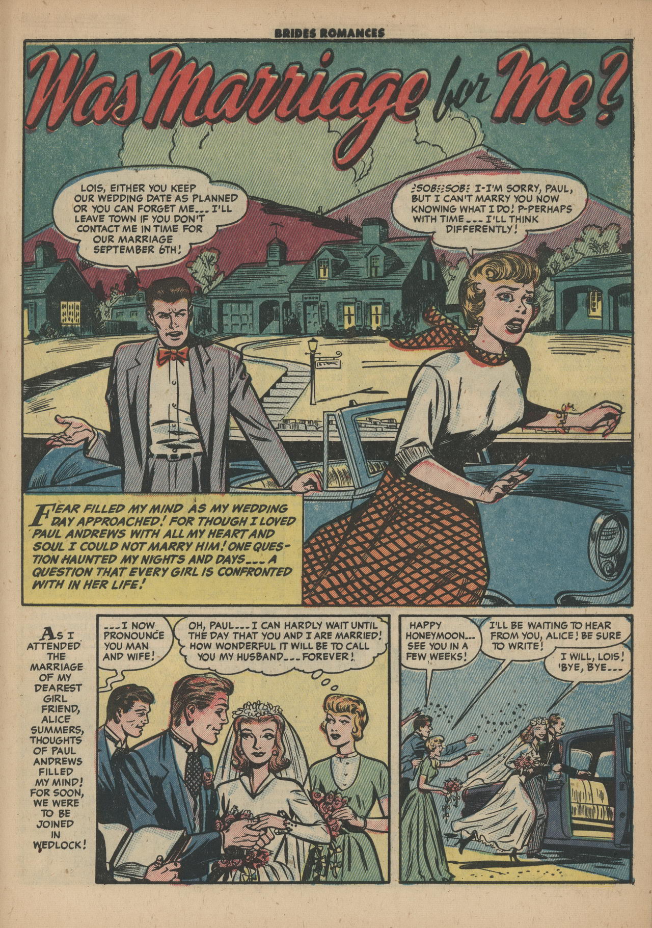 Read online Brides Romances comic -  Issue #9 - 27
