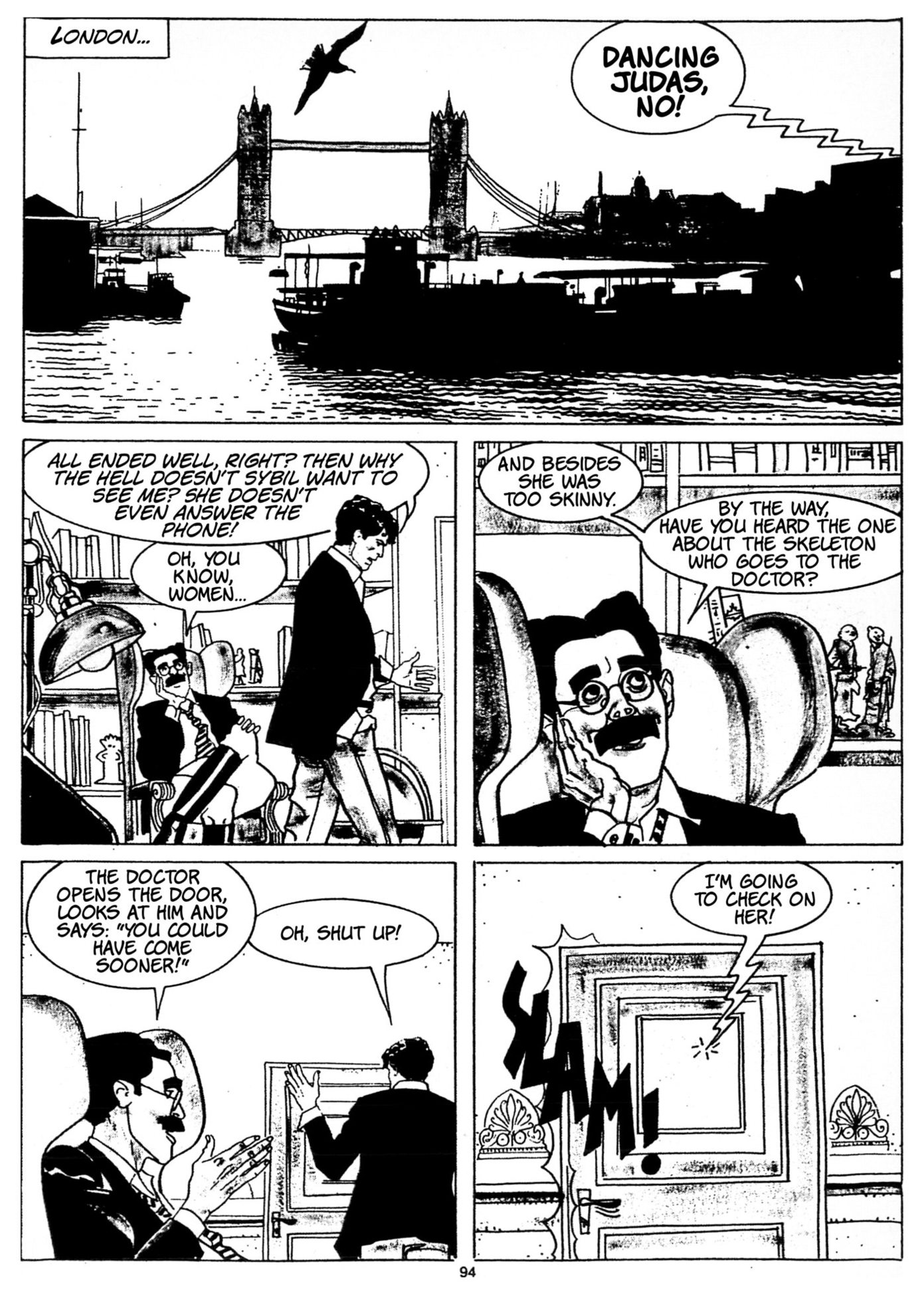 Read online Dylan Dog (1986) comic -  Issue #1 - 94