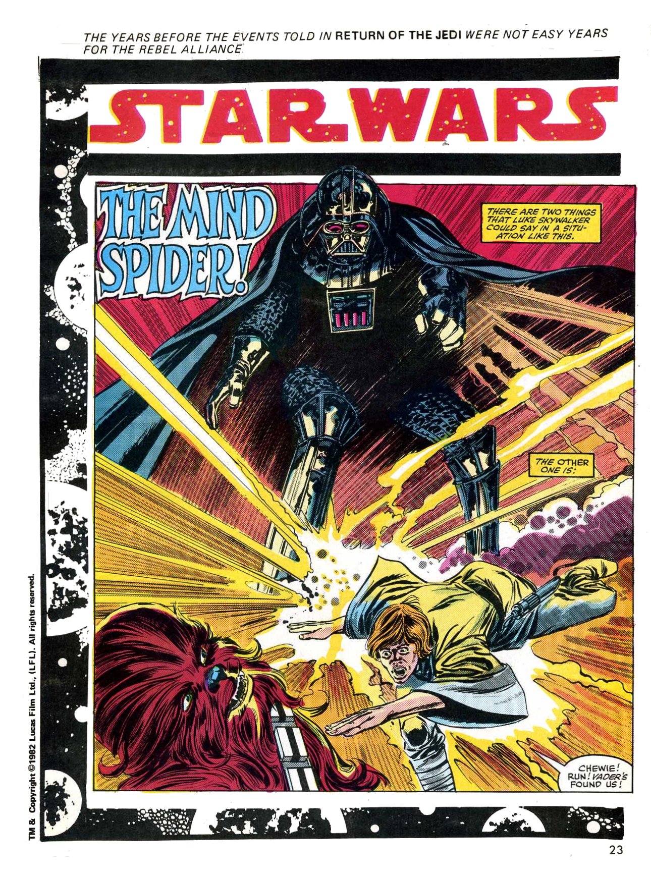 Read online Return of the Jedi comic -  Issue #120 - 23