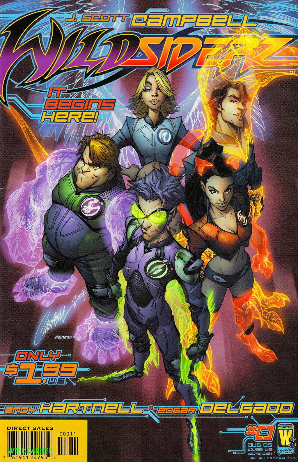 Read online Wildsiderz comic -  Issue #0 - 1