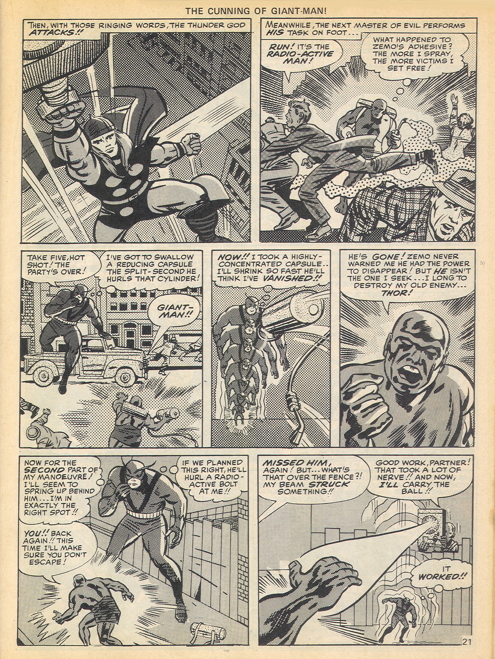 Read online The Avengers (1973) comic -  Issue #3 - 21