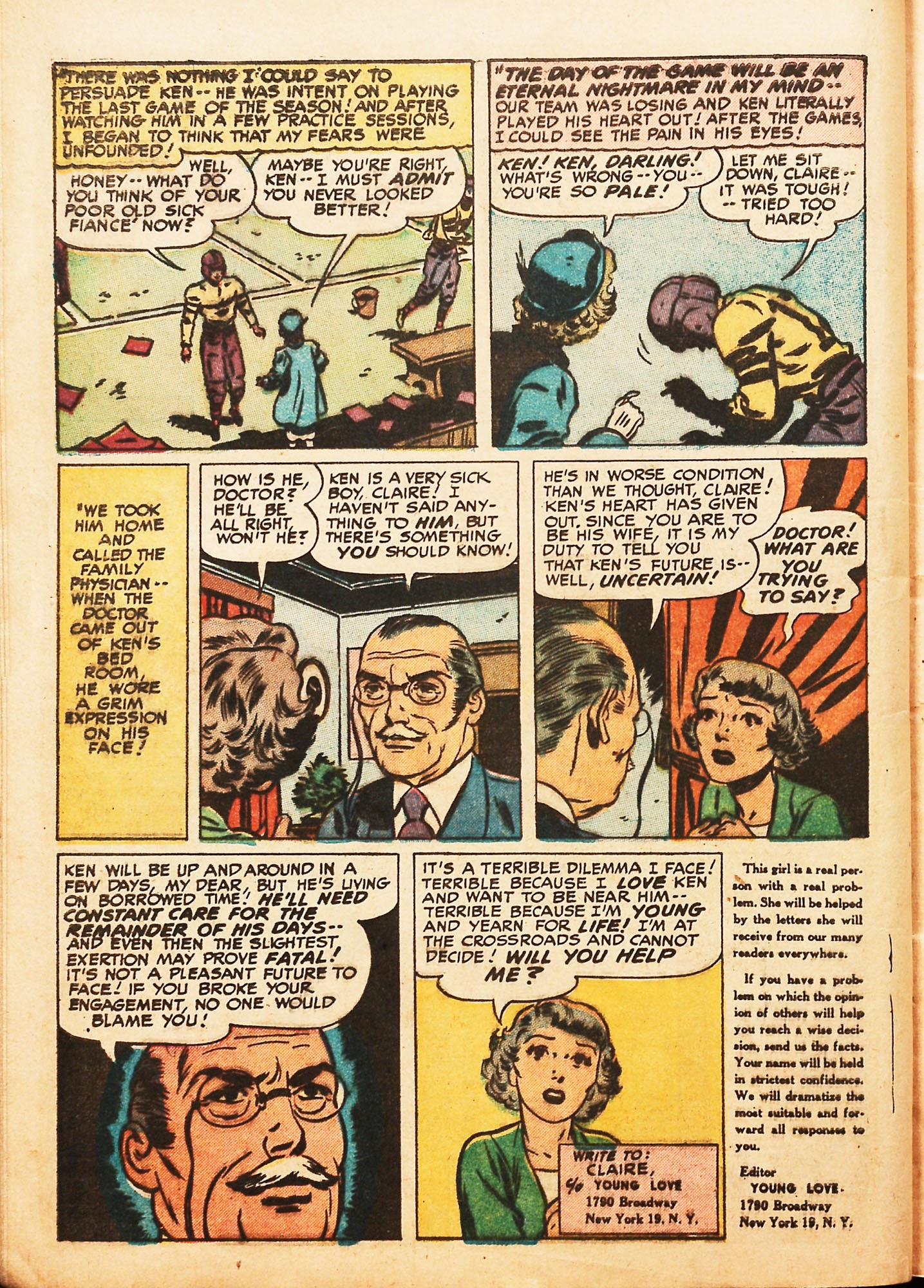 Read online Young Love (1949) comic -  Issue #16 - 16