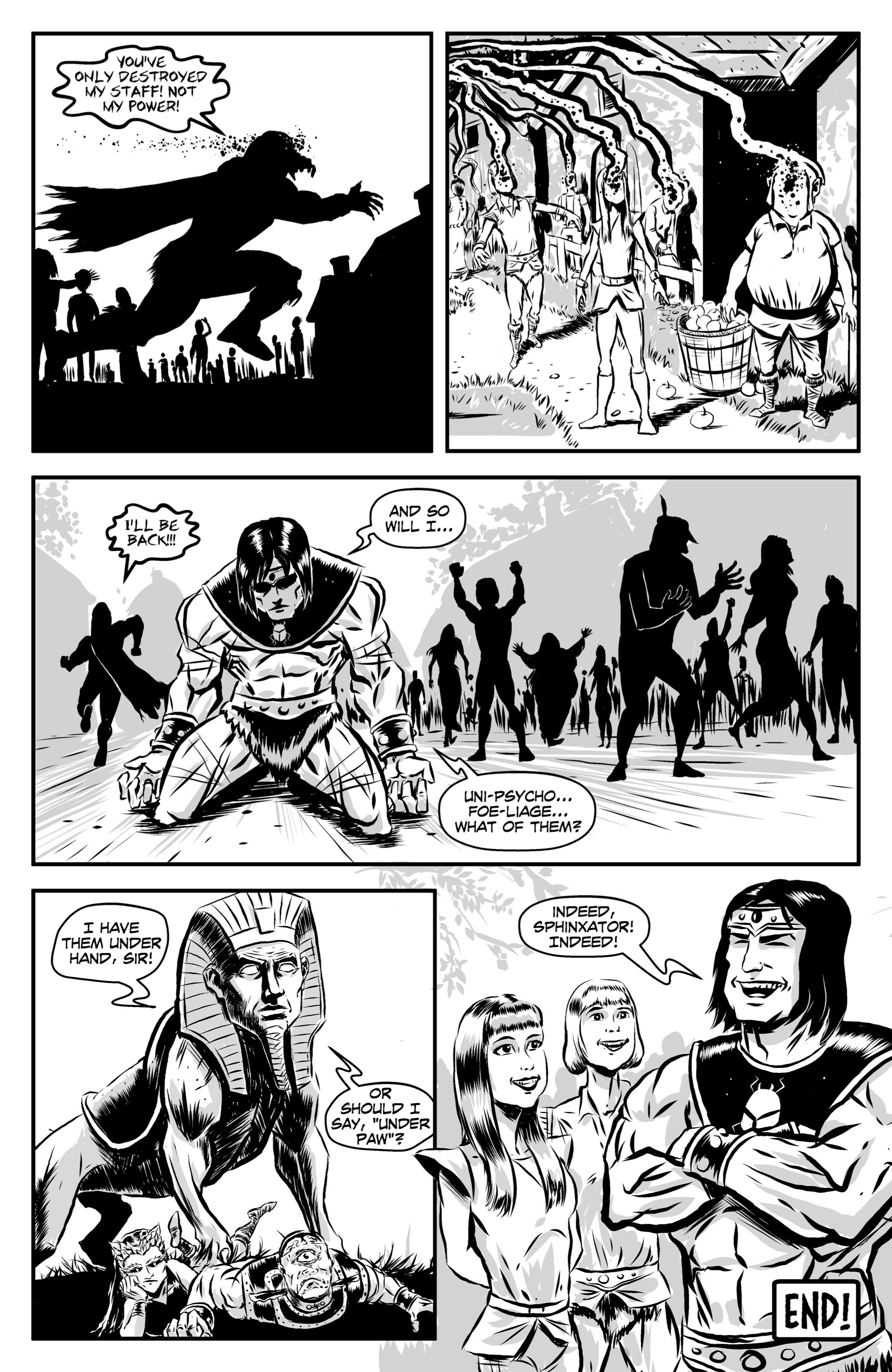 Read online Mummator and the Conquerors of the Cosmos comic -  Issue # Full - 33