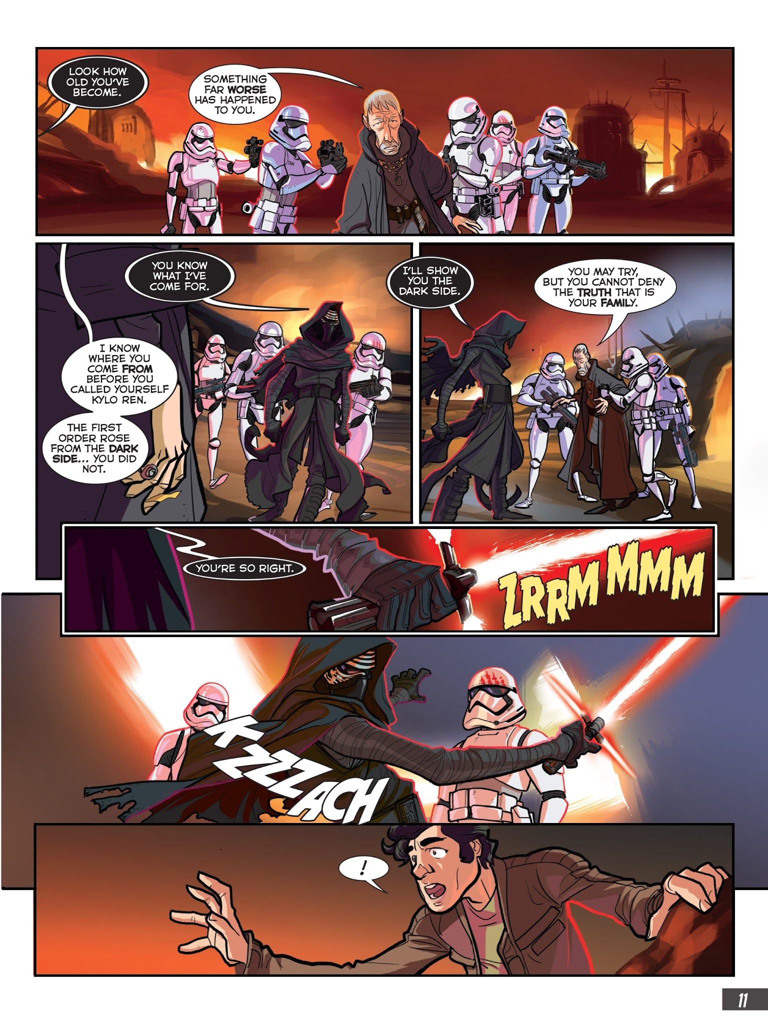 Read online Star Wars: The Force Awakens Graphic Novel Adaptation comic -  Issue # Full - 10