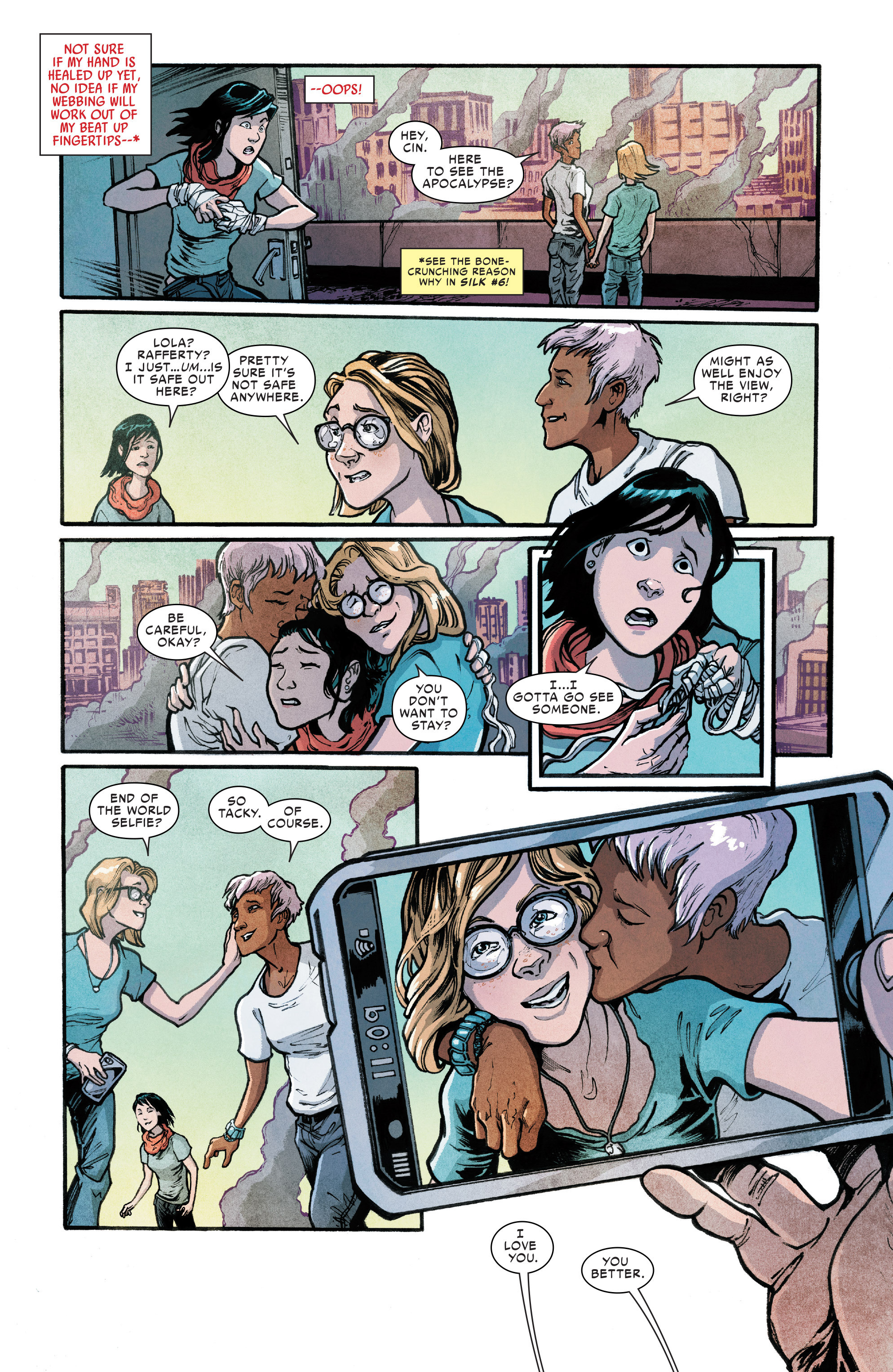 Read online Silk (2015) comic -  Issue #7 - 9