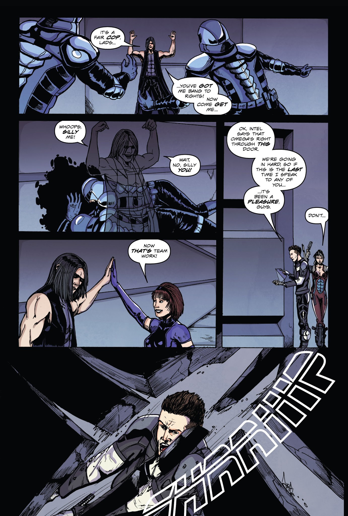 Read online Alpha Gods comic -  Issue #5 - 16