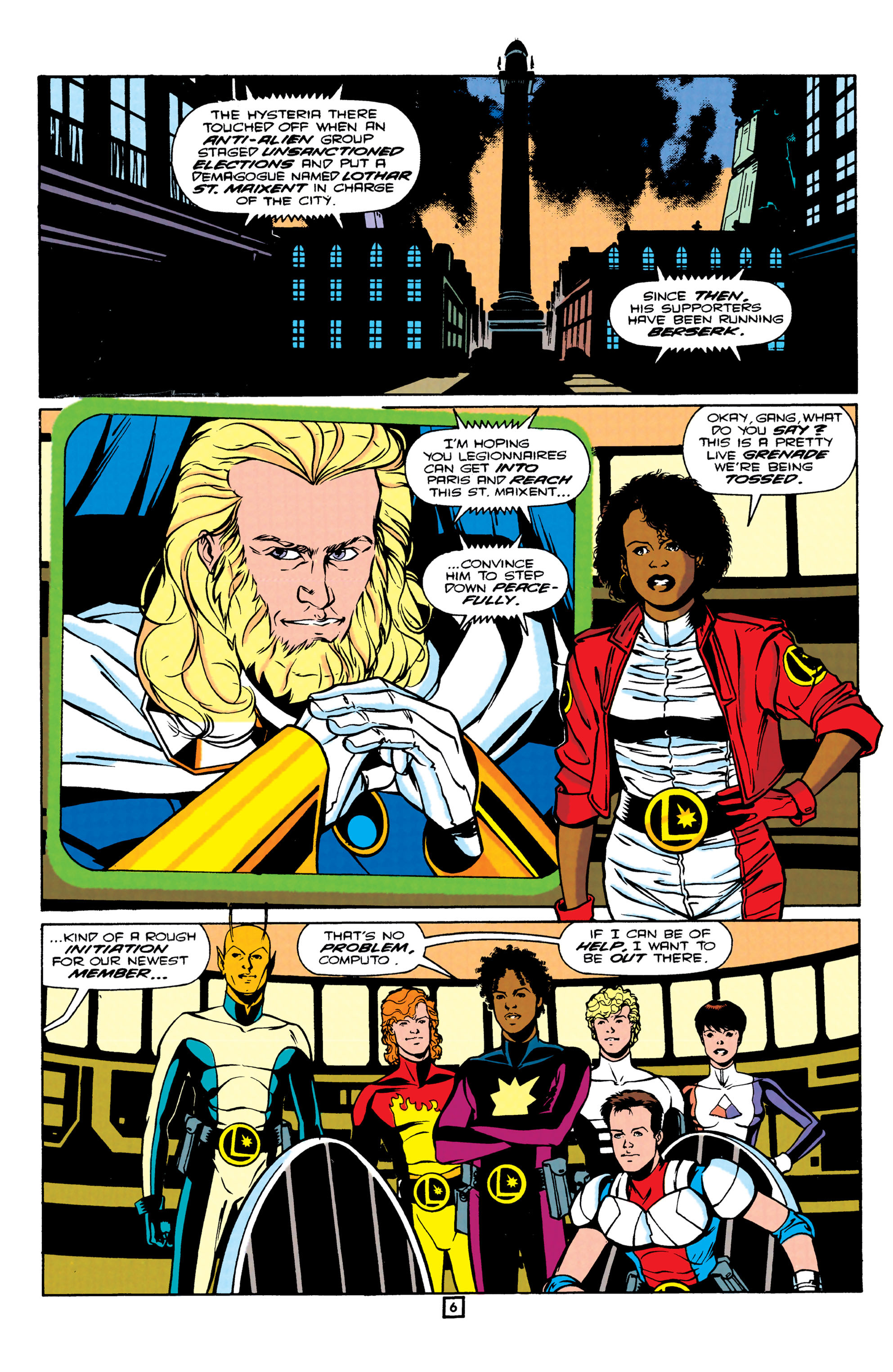 Read online Legionnaires comic -  Issue #12 - 7