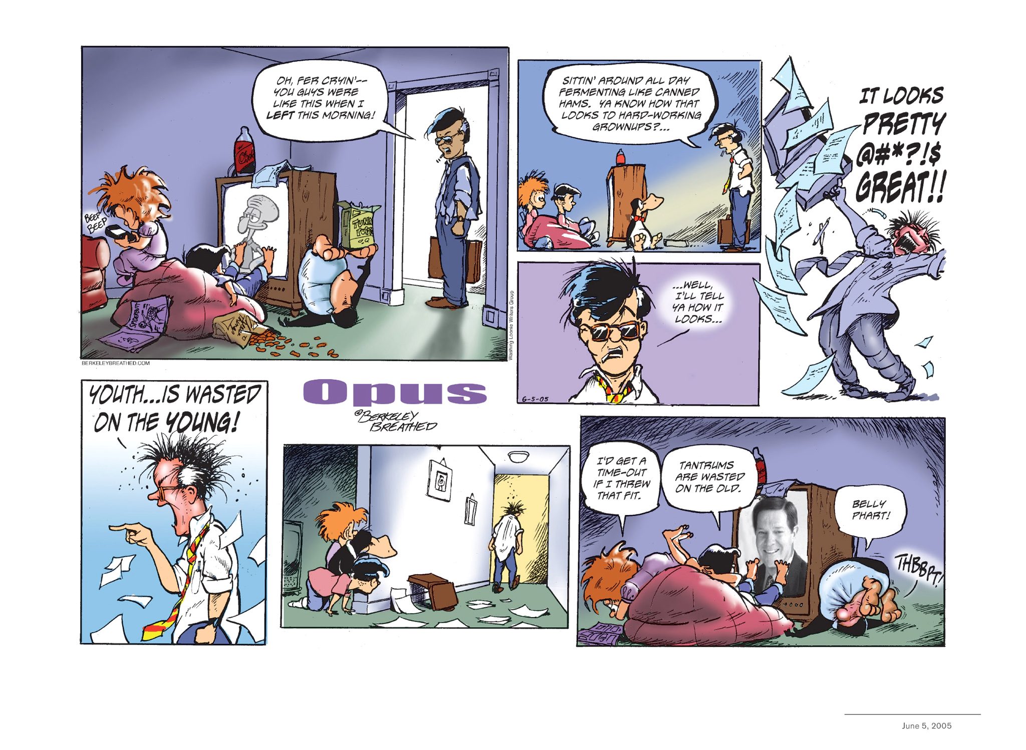 Read online Opus Complete Sunday Strips From 2003-2008 comic -  Issue # TPB (Part 1) - 87