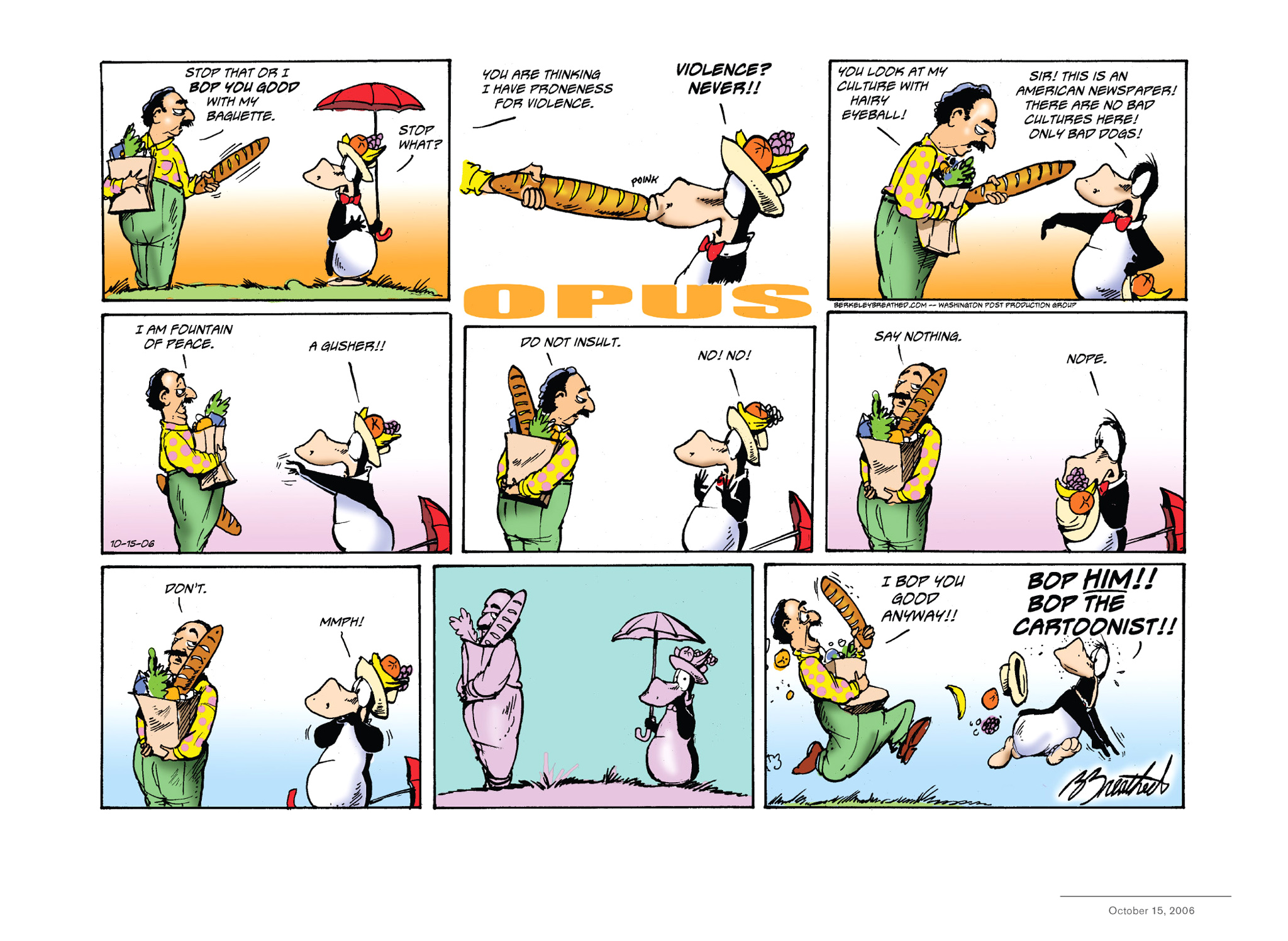 Read online Opus Complete Sunday Strips From 2003-2008 comic -  Issue # TPB (Part 2) - 58