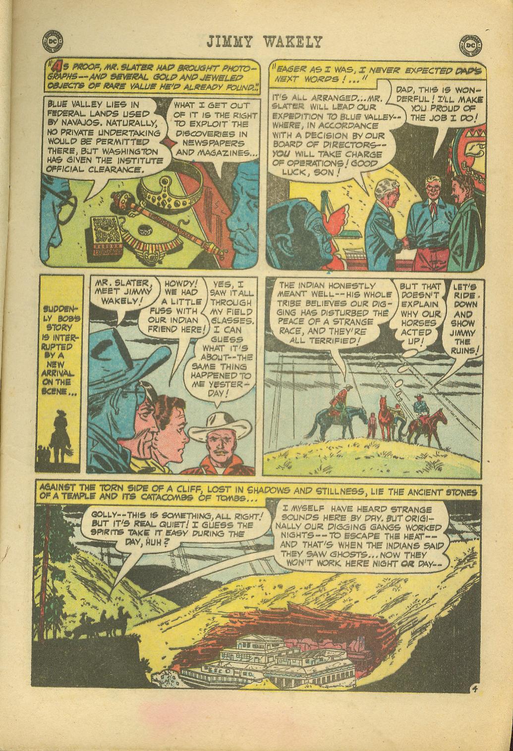 Read online Jimmy Wakely comic -  Issue #8 - 7