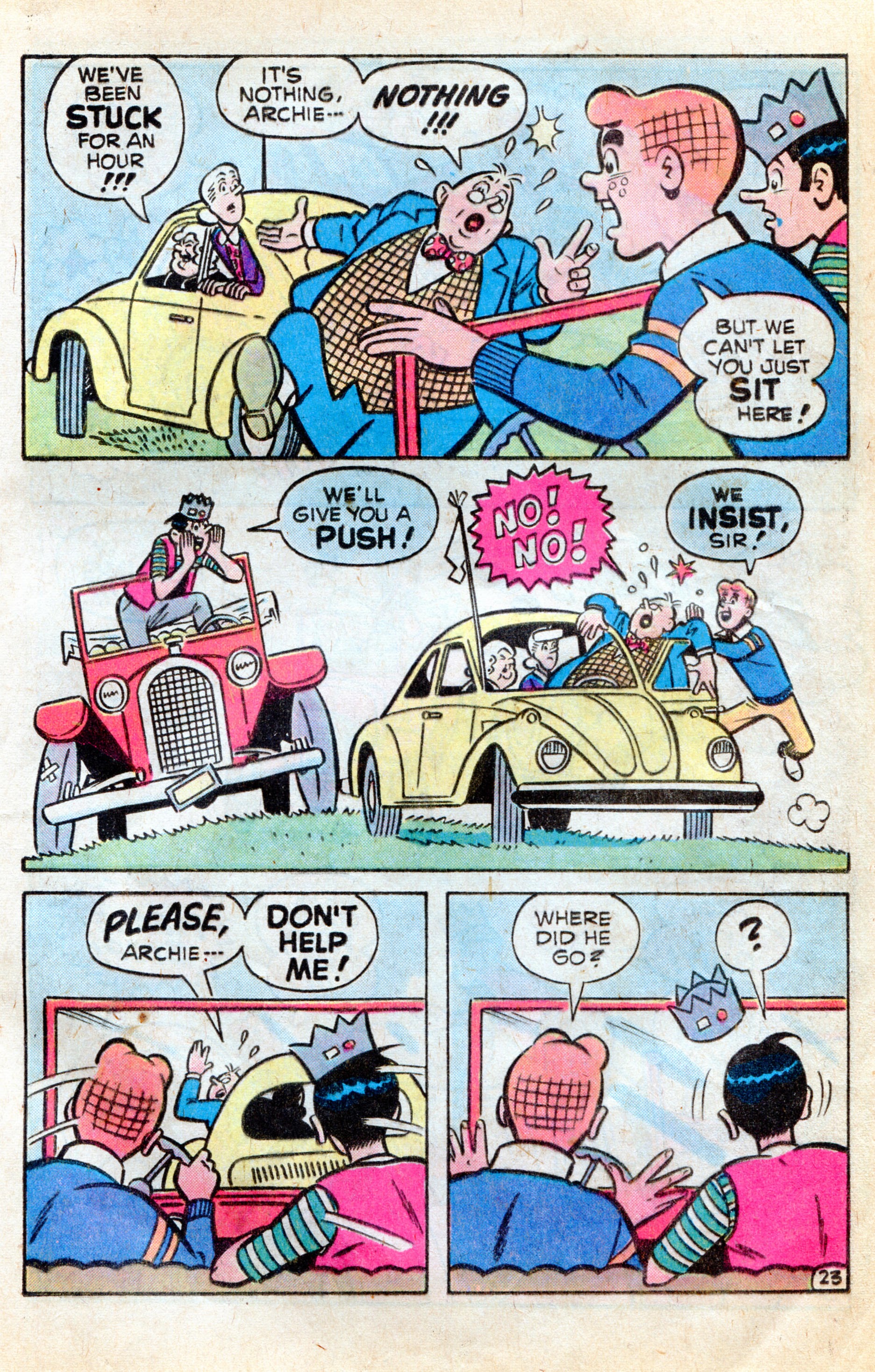 Read online Archie's Car comic -  Issue # Full - 24