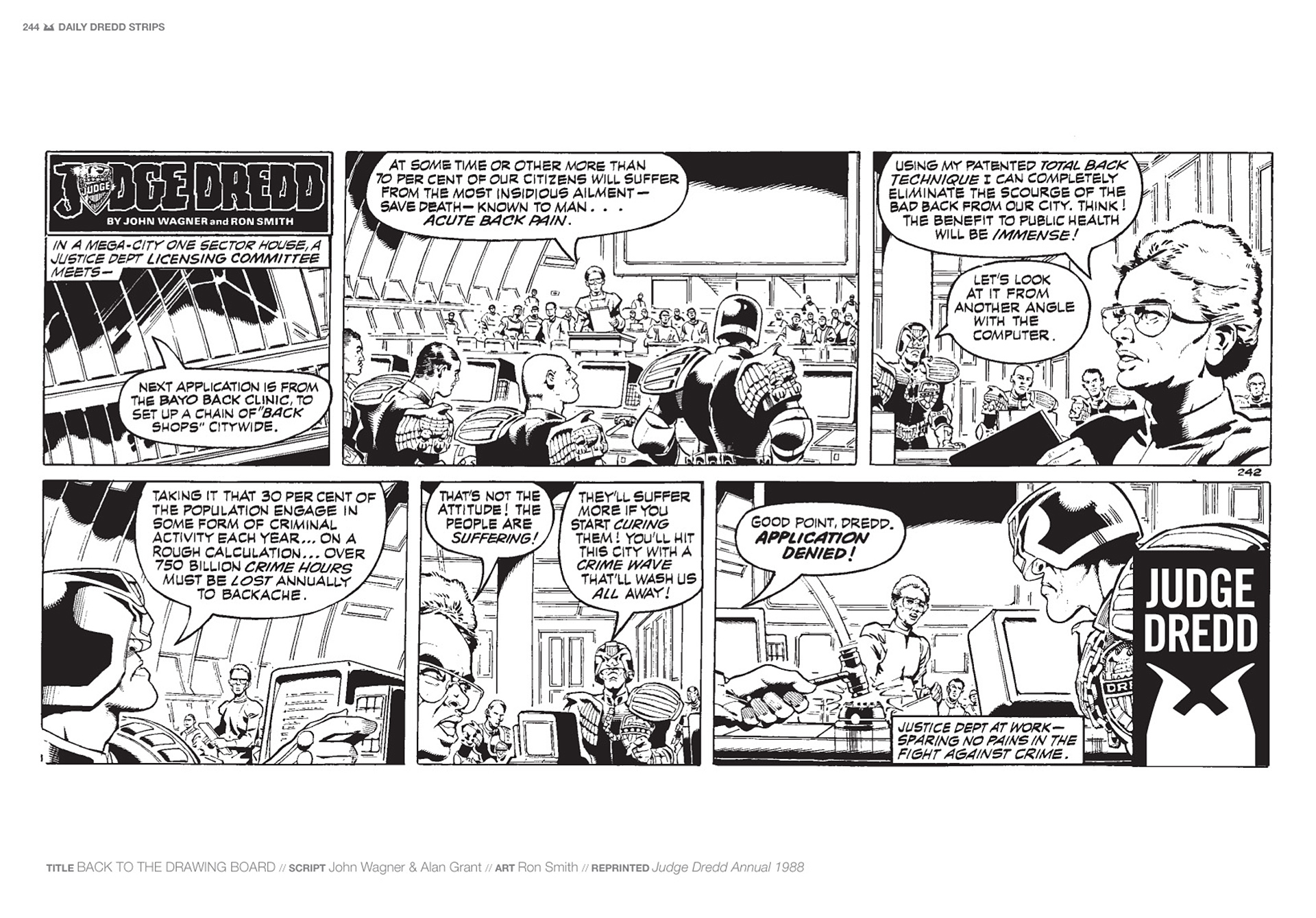 Read online Judge Dredd: The Daily Dredds comic -  Issue # TPB 1 - 247