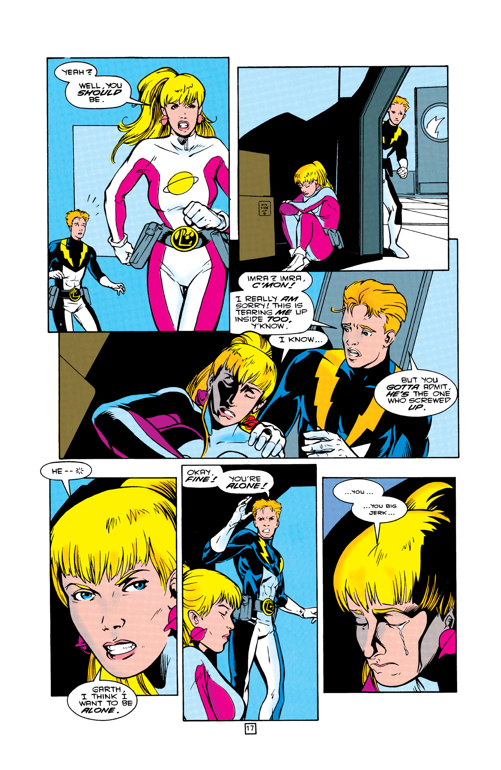 Read online Legionnaires comic -  Issue #11 - 18
