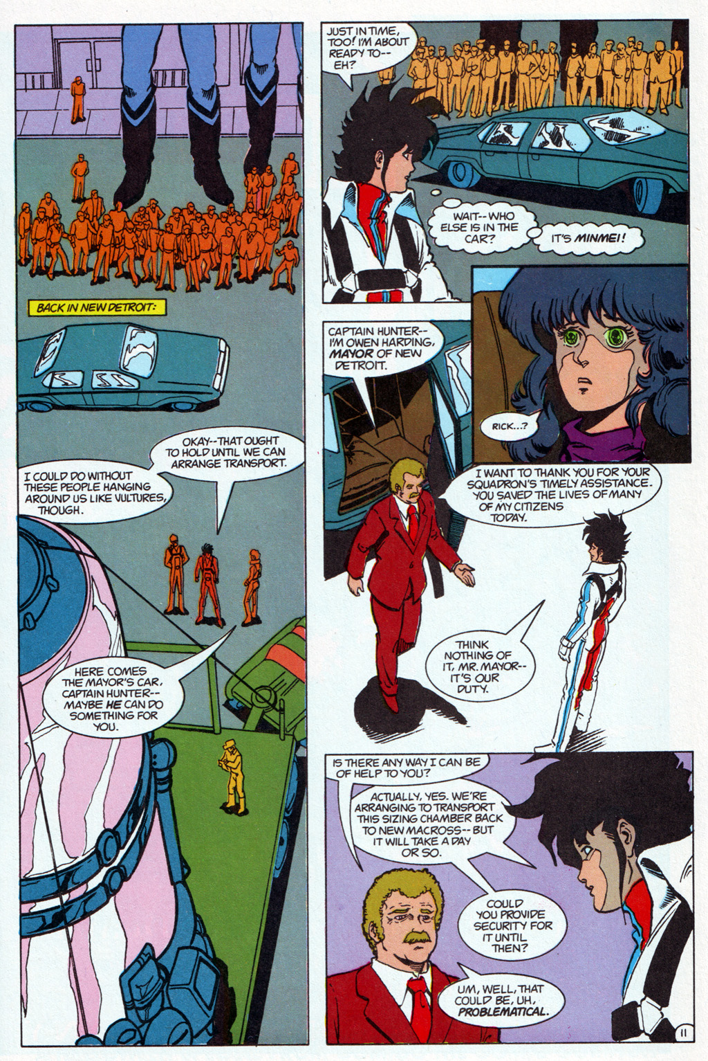 Read online Robotech The Macross Saga comic -  Issue #31 - 13