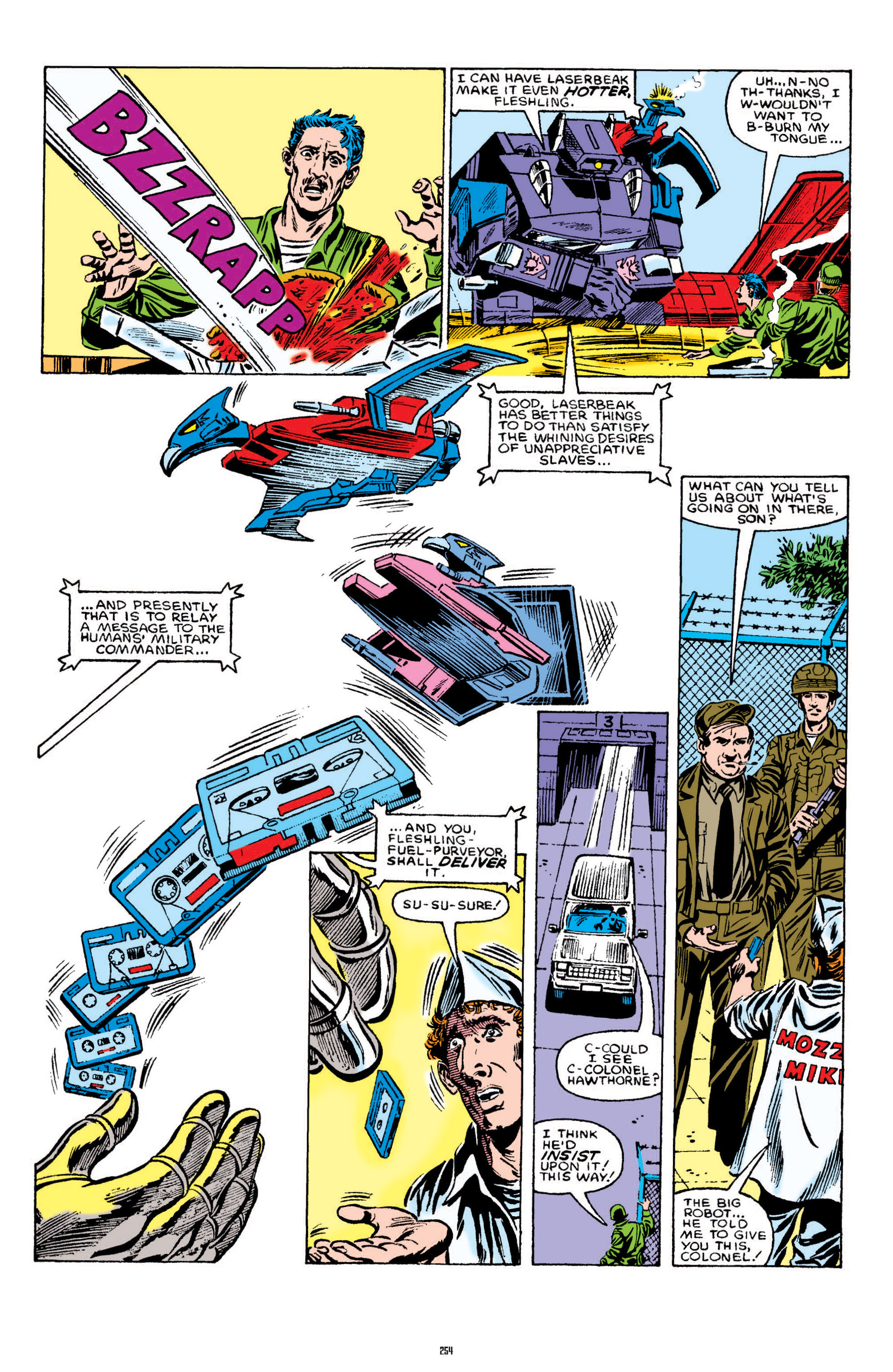 Read online The Transformers Classics comic -  Issue # TPB 1 - 255