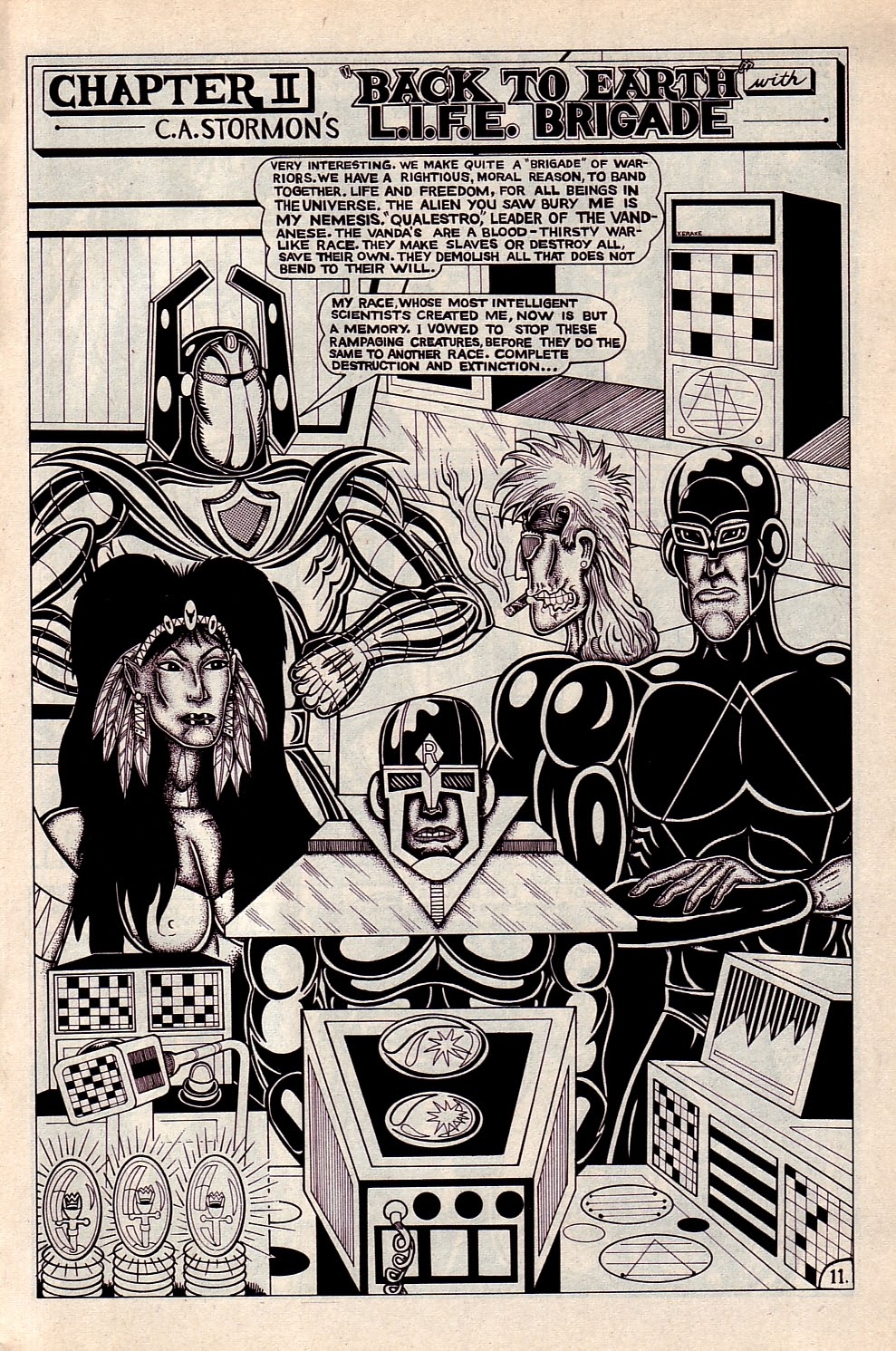 Read online L.I.F.E. Brigade comic -  Issue #1 - 13