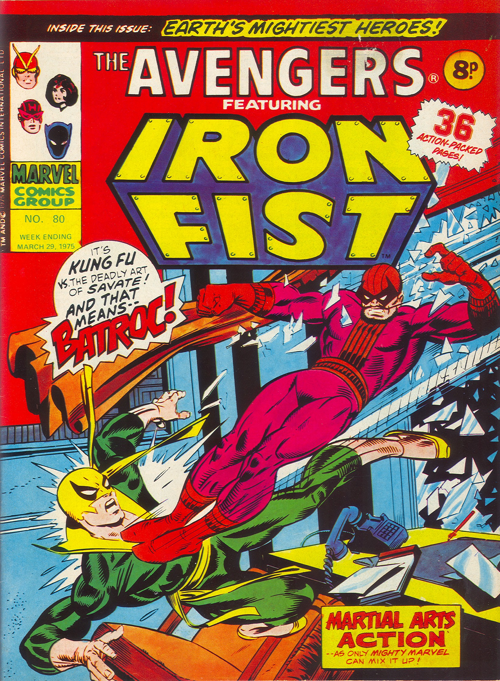 Read online The Avengers (1973) comic -  Issue #80 - 1