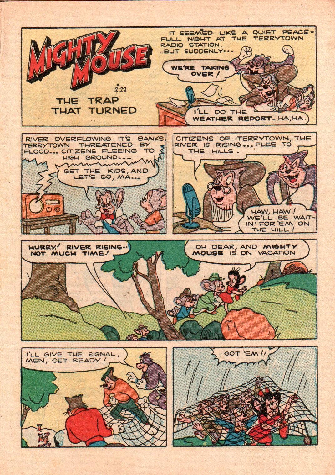 Read online Paul Terry's Mighty Mouse Comics comic -  Issue #33 - 3