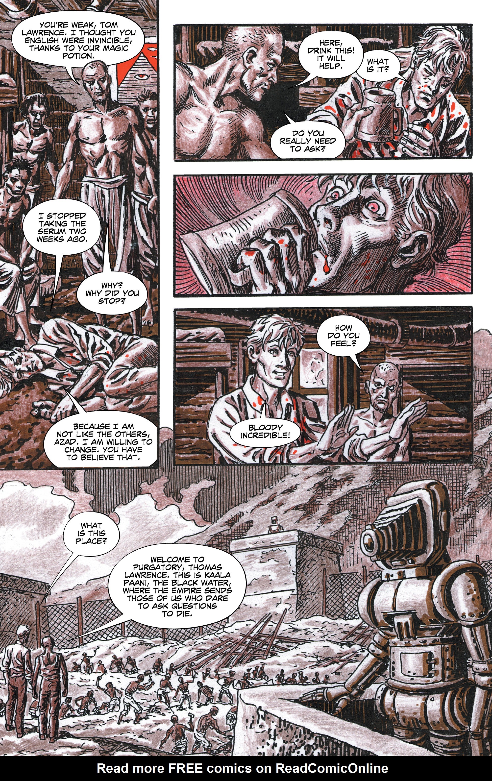 Read online Empire of Blood comic -  Issue #2 - 21