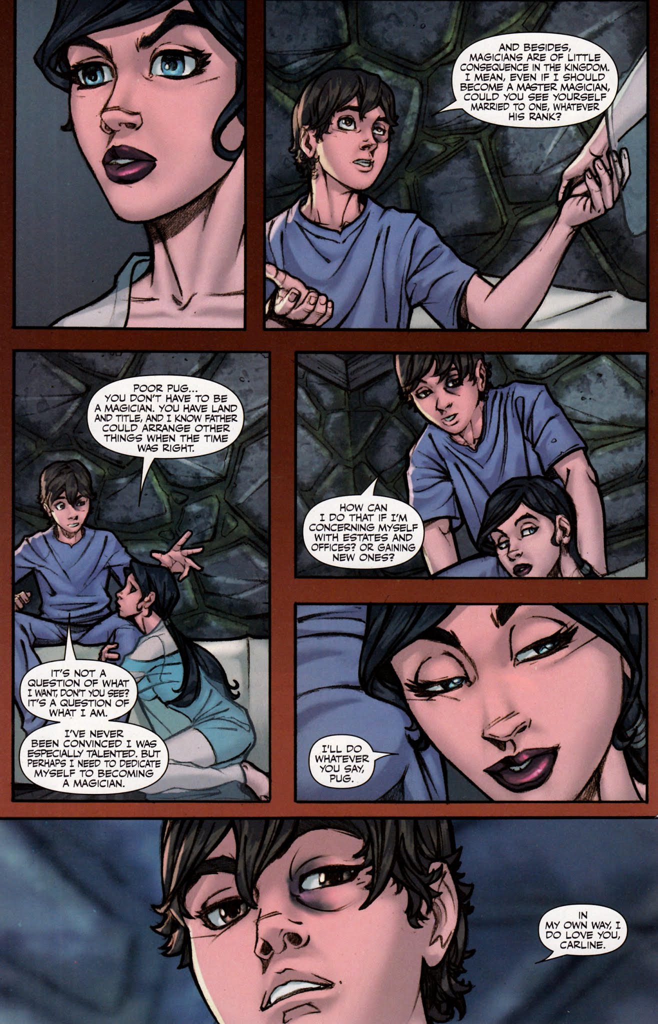 Read online Magician: Apprentice comic -  Issue #6 - 18