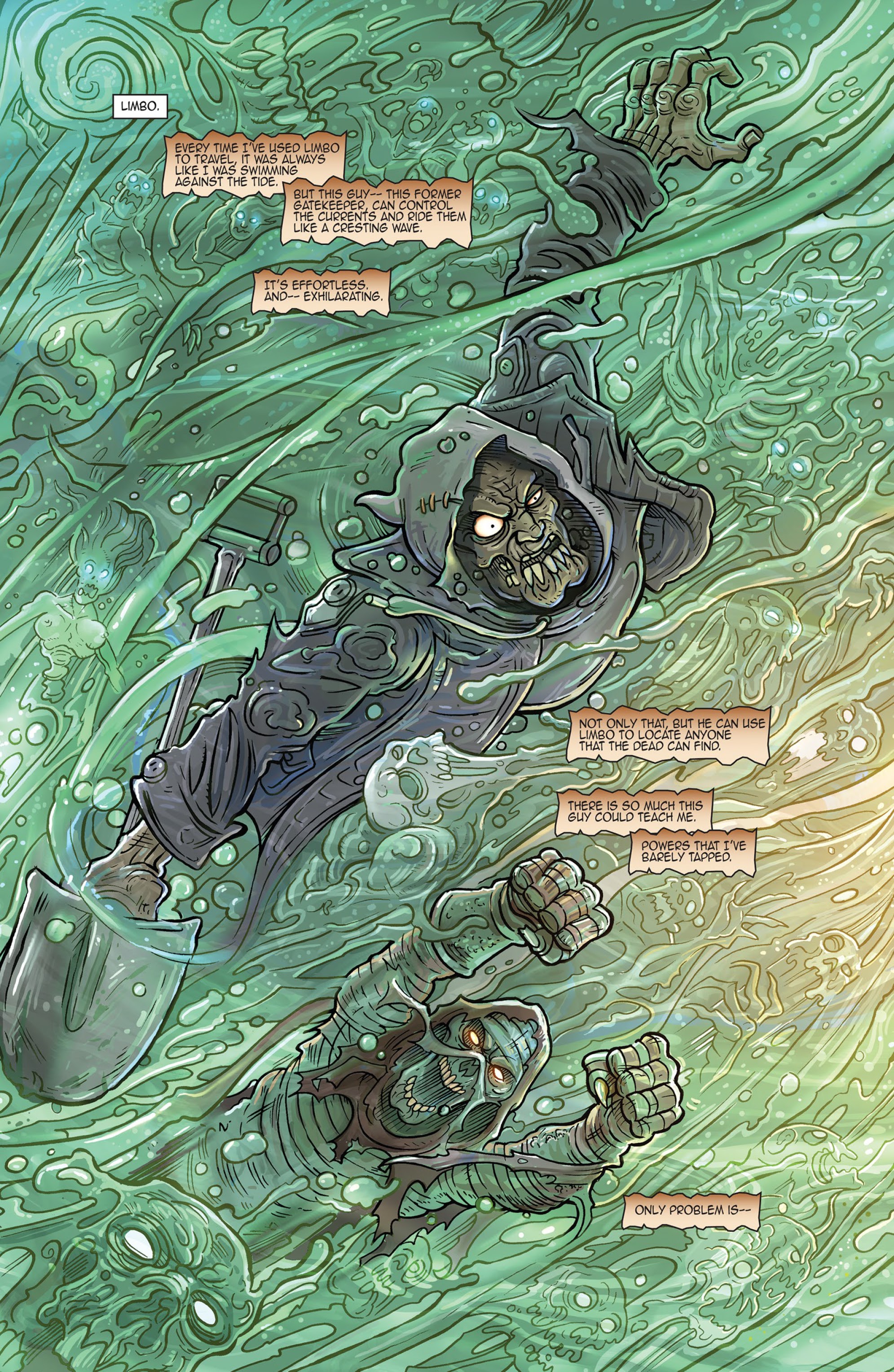 Read online The Living Corpse Relics comic -  Issue #5 - 9