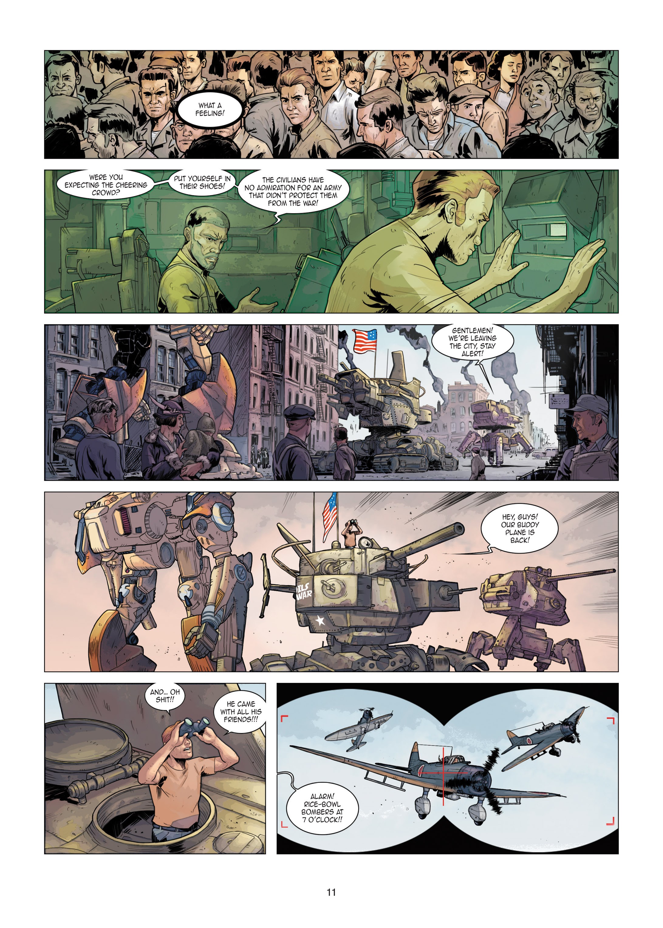 Read online Iron Squad comic -  Issue #4 - 11