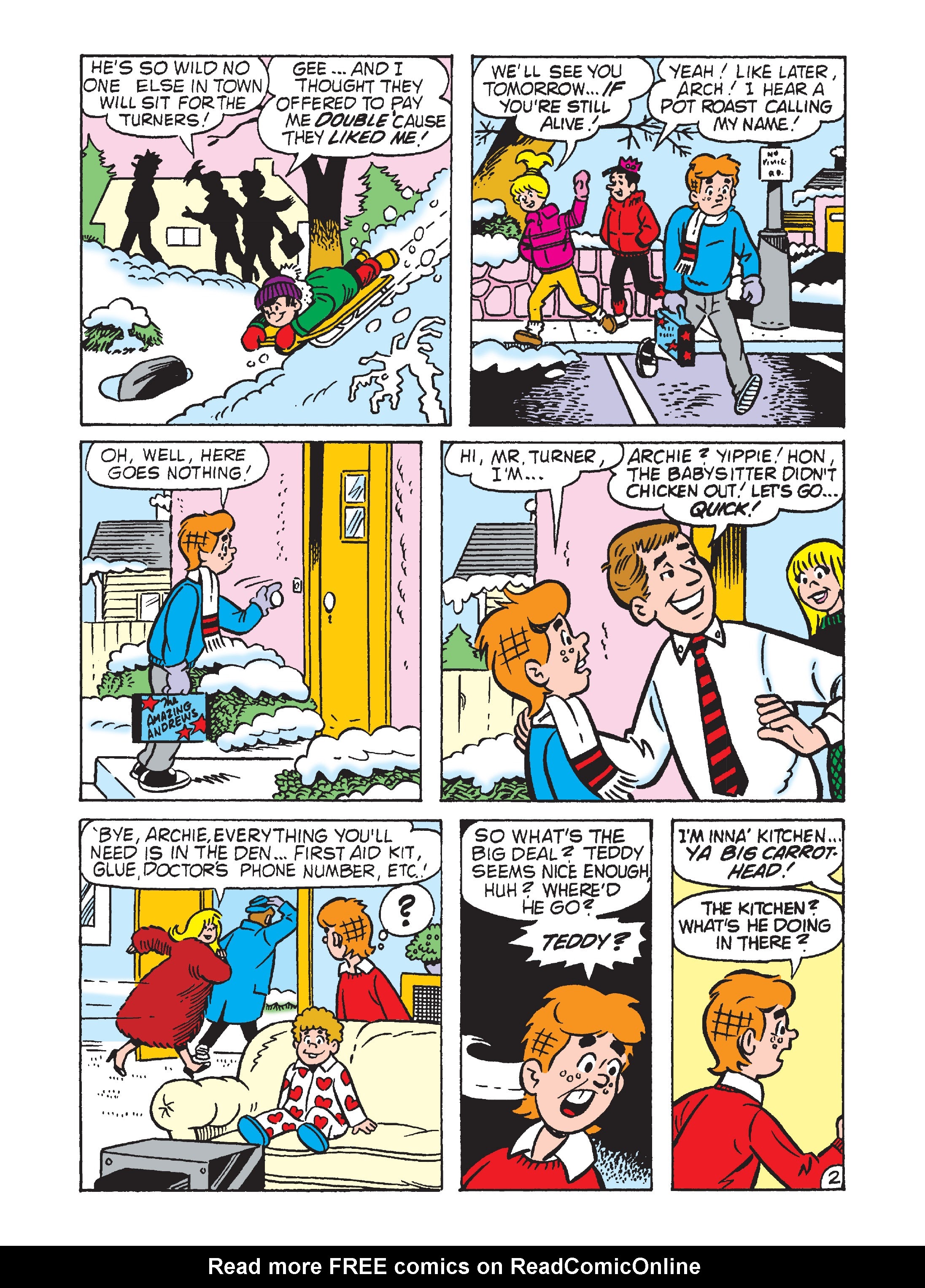 Read online Archie & Friends Double Digest comic -  Issue #23 - 136