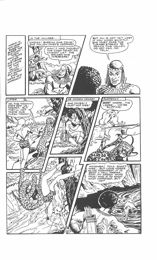 Read online Golden Age Sheena, Queen of the Jungle comic -  Issue # Full - 19