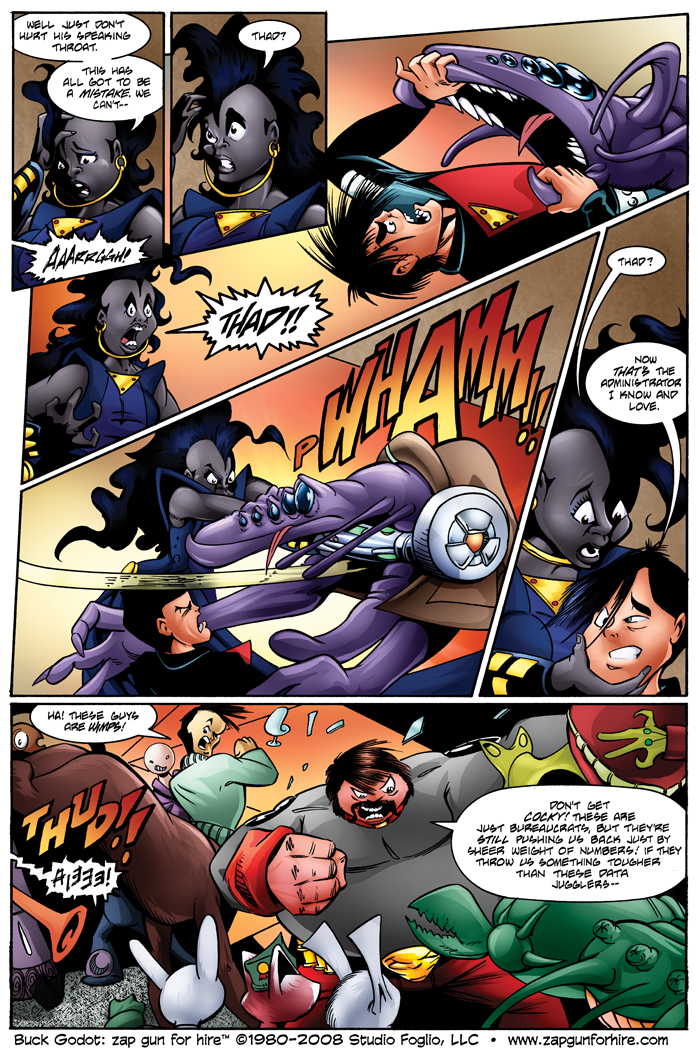 Read online Buck Godot - Zap Gun For Hire comic -  Issue #3 - 5
