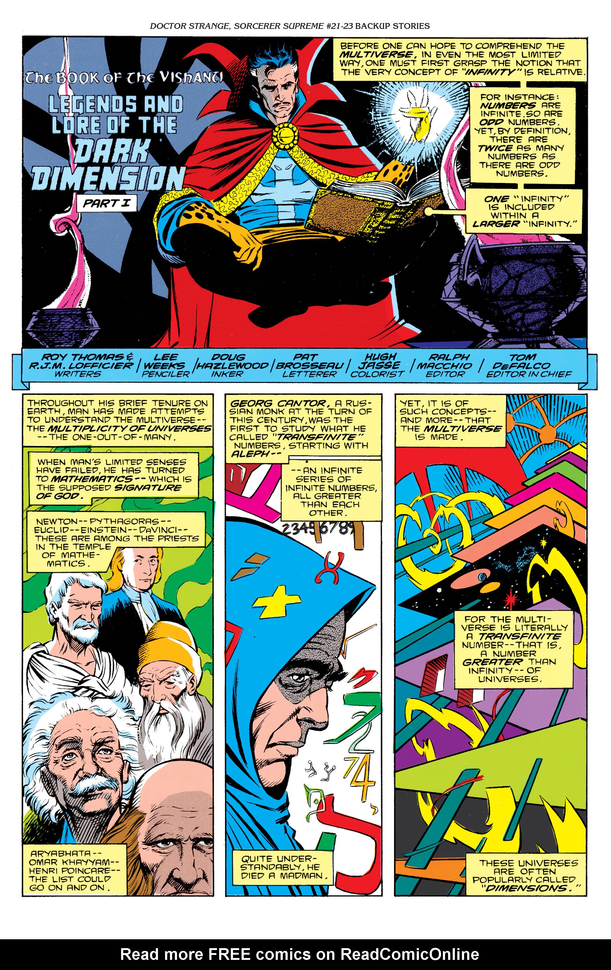 Read online Doctor Strange, Sorcerer Supreme Omnibus comic -  Issue # TPB 1 (Part 6) - 45