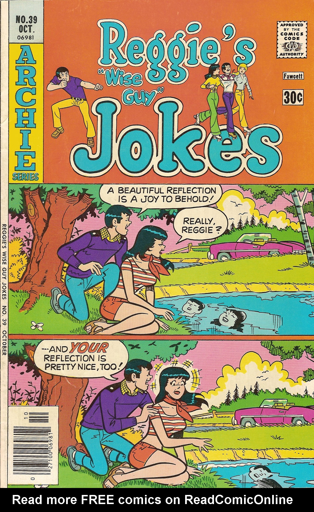 Read online Reggie's Wise Guy Jokes comic -  Issue #39 - 1