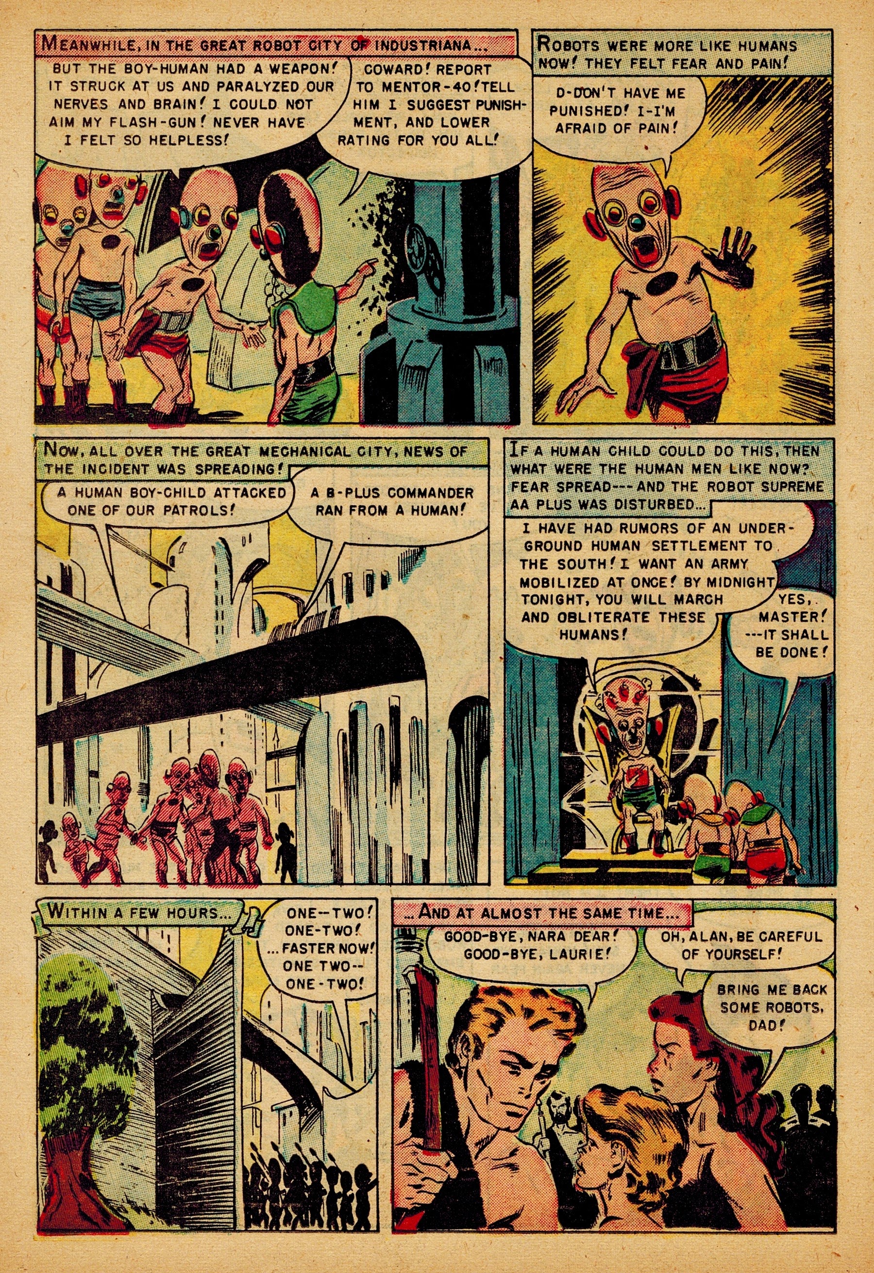 Read online Robotmen of the Lost Planet comic -  Issue # Full - 26