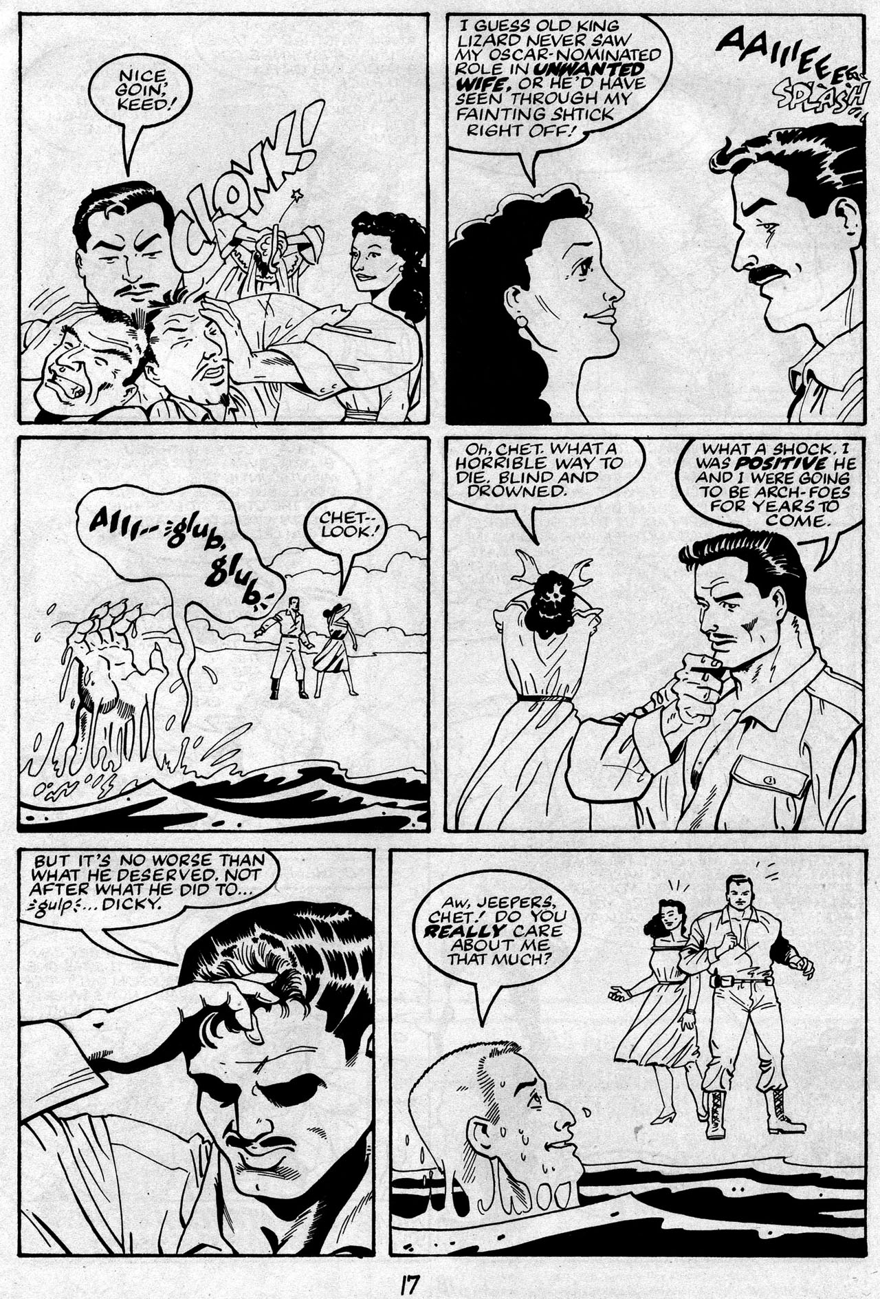 Read online The Trouble With Girls (1989) comic -  Issue #17 - 19