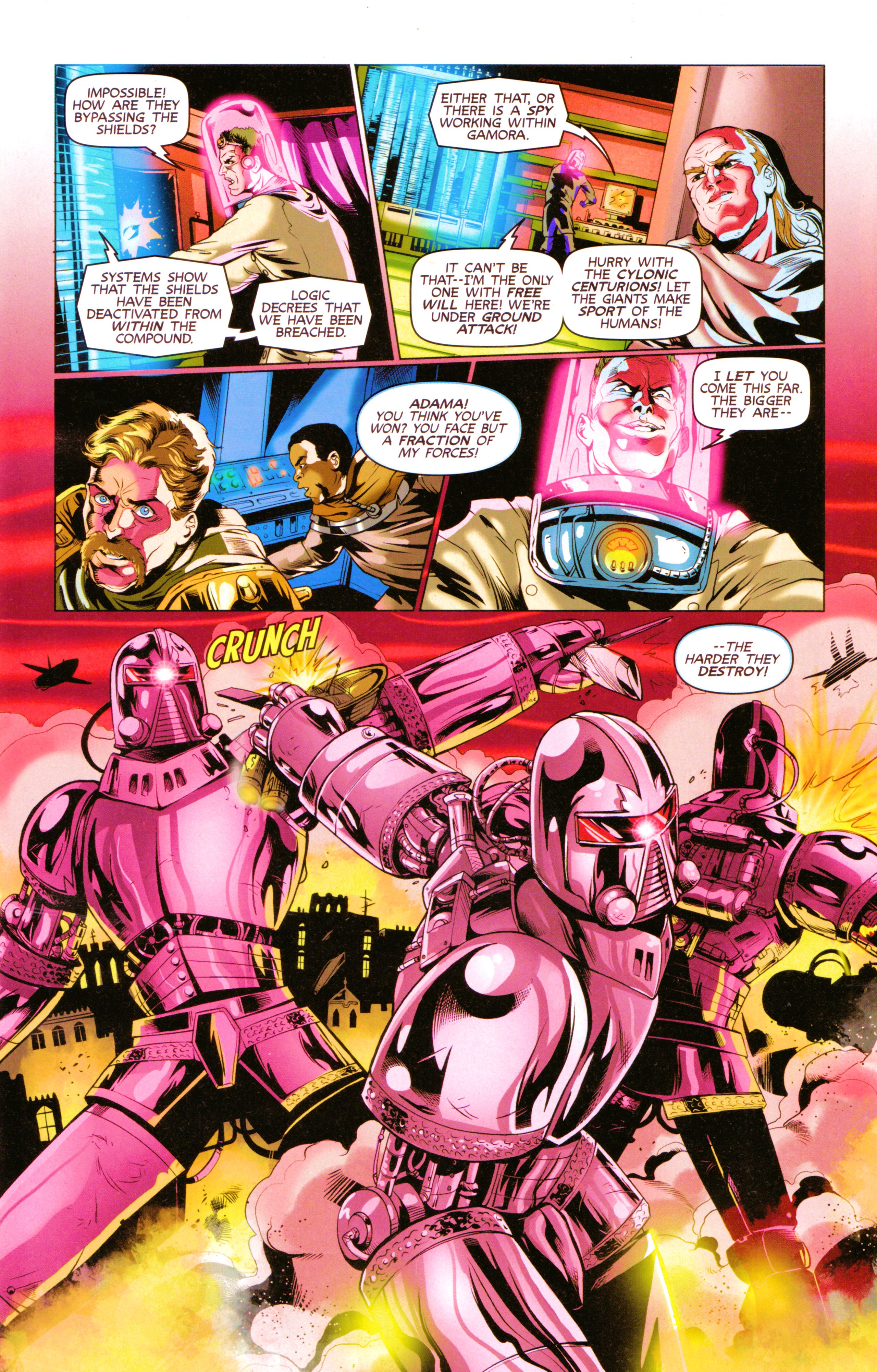 Read online Steampunk Battlestar Galactica 1880 comic -  Issue #4 - 11